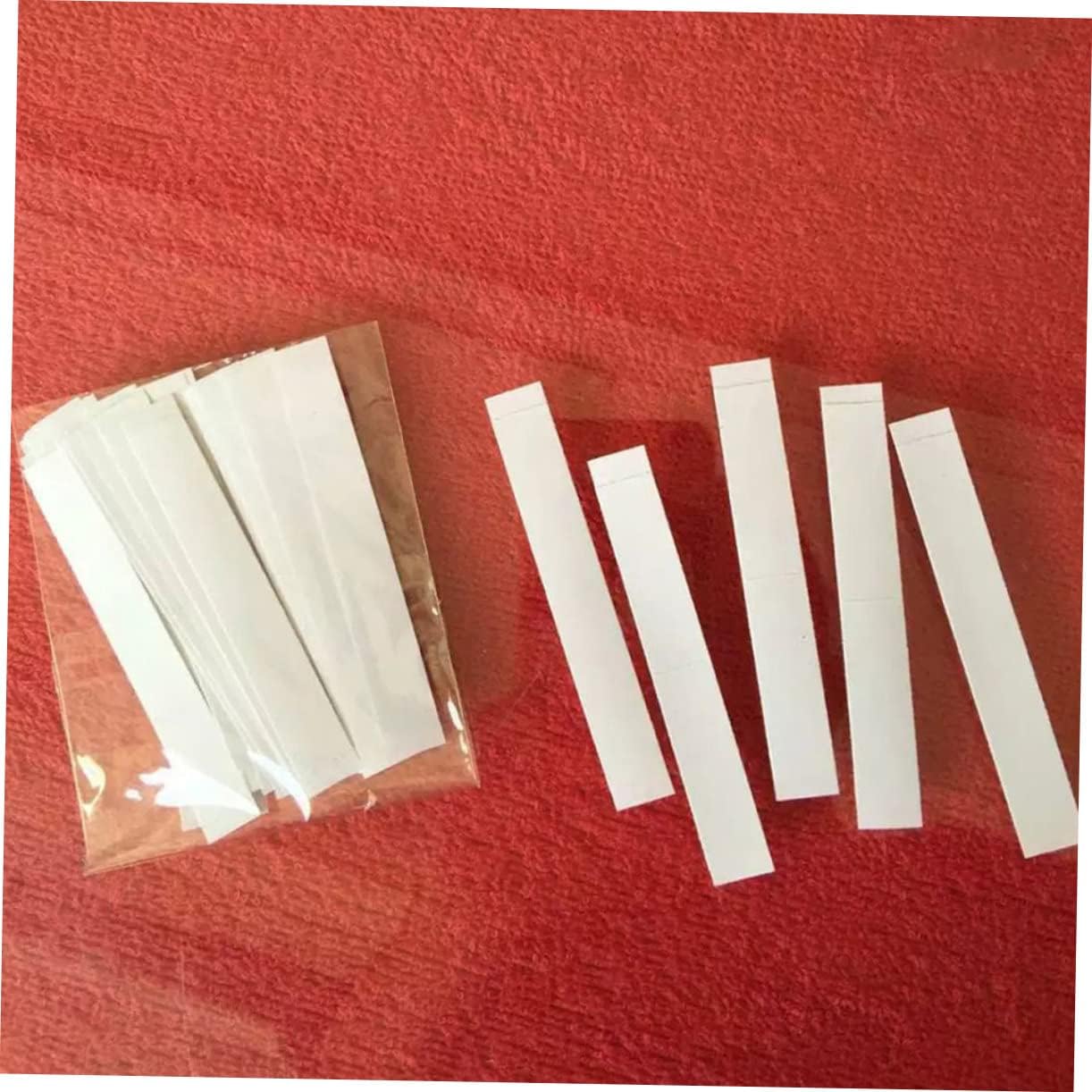 COLLBATH 72PCS Double Sided Anti-slip Body Tape for Strap and Dress Clothing Adhesive Stickers Clear Lightweight Breathable Tape for Plunging Necklines Blouse Gaps Scarves and Belts Secure