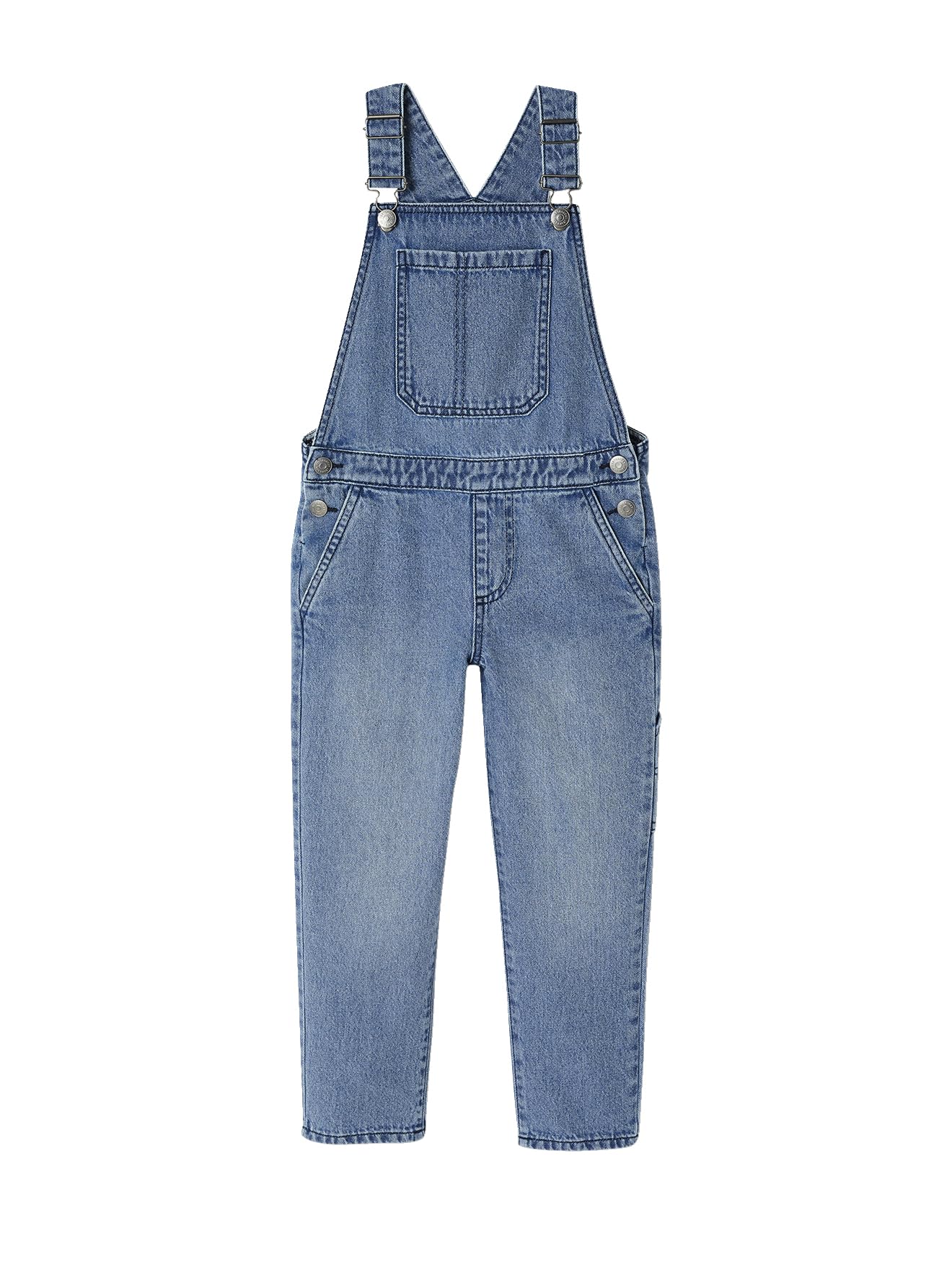 VERTBAUDET Salopette denim fluide garçon