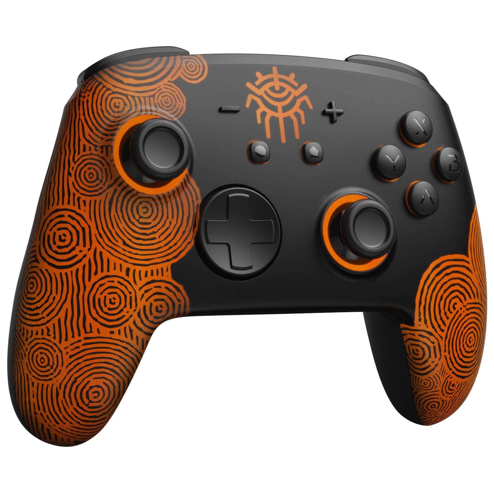 Kontroler bezprzewodowy Switch 2 Pro, kompatybilny z Switch2/SwitchOLED/Lite, ergonomiczny kontroler do gier Hall z oświetleniem RGB/NFC/wybudzaniem/pokrętłami/turbo – czarny