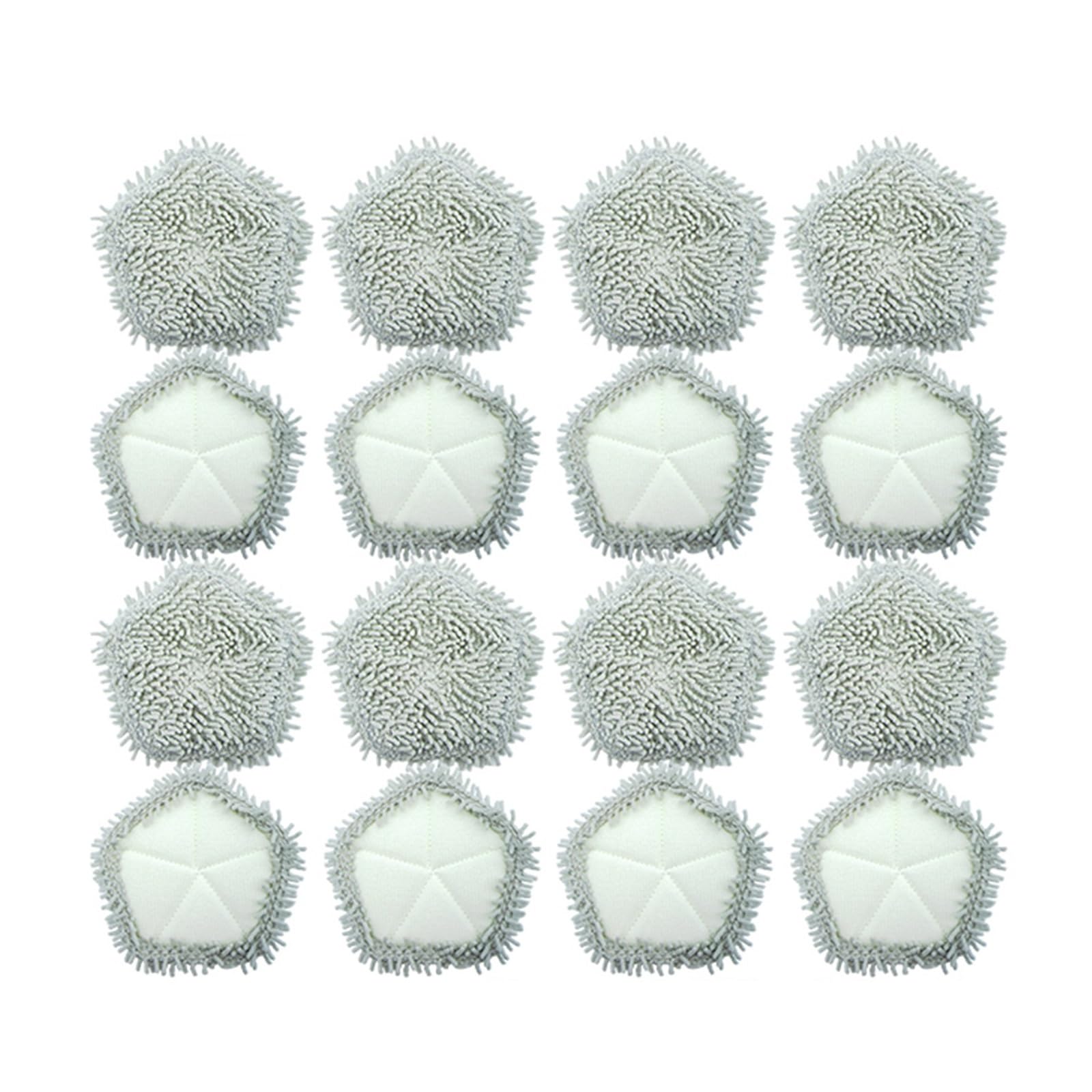 KRHZYPLAE Mop Cloth Self-Cleaning Robot Vacuum And Mop Accessories Vacuum Cleaner Spare Parts,Compatible For Dreame,Bot W10 & W10 Pro(16pcs)