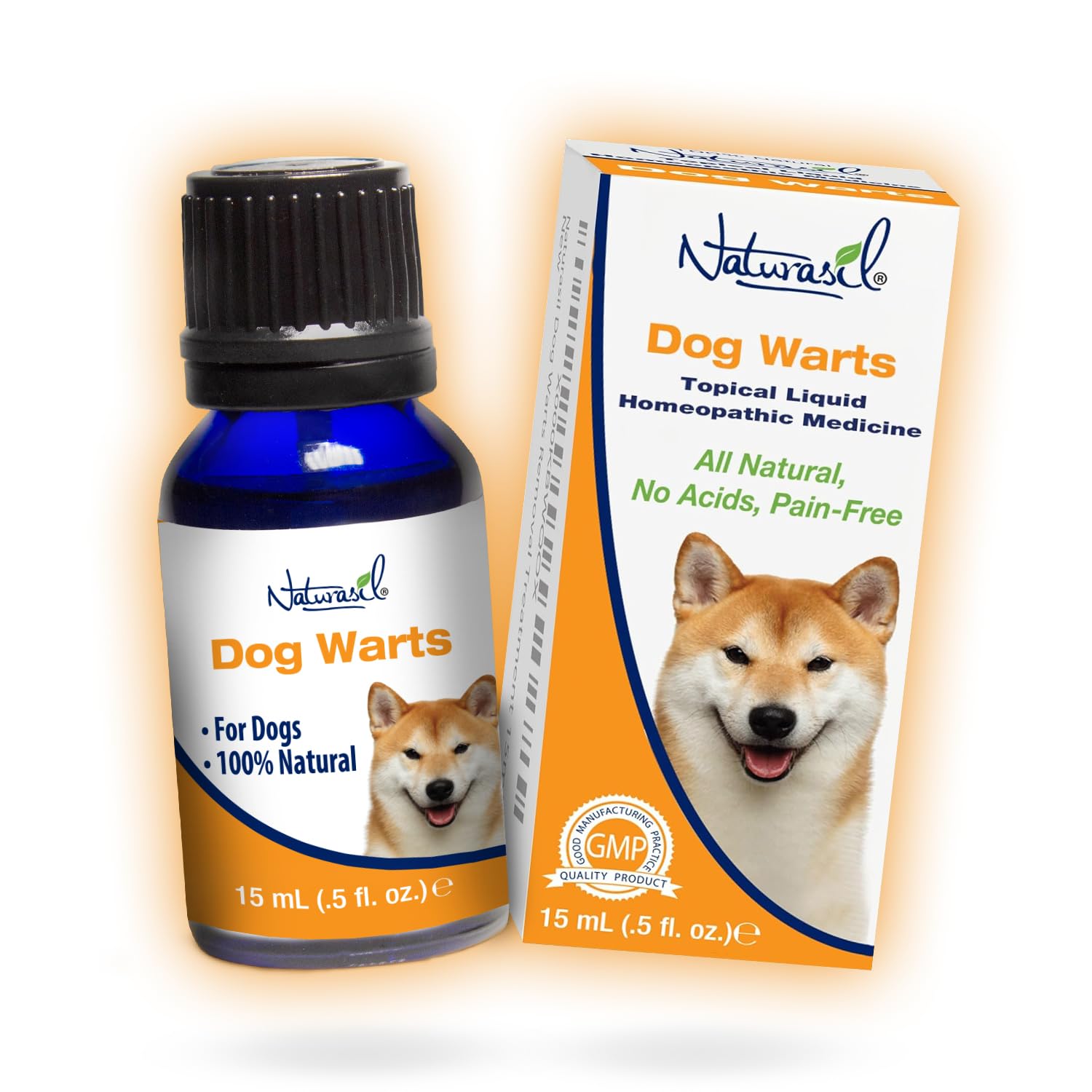 Naturasil: Dog Warts Treatment | Natural Dog Wart Remover For All Dogs, 15 Ml