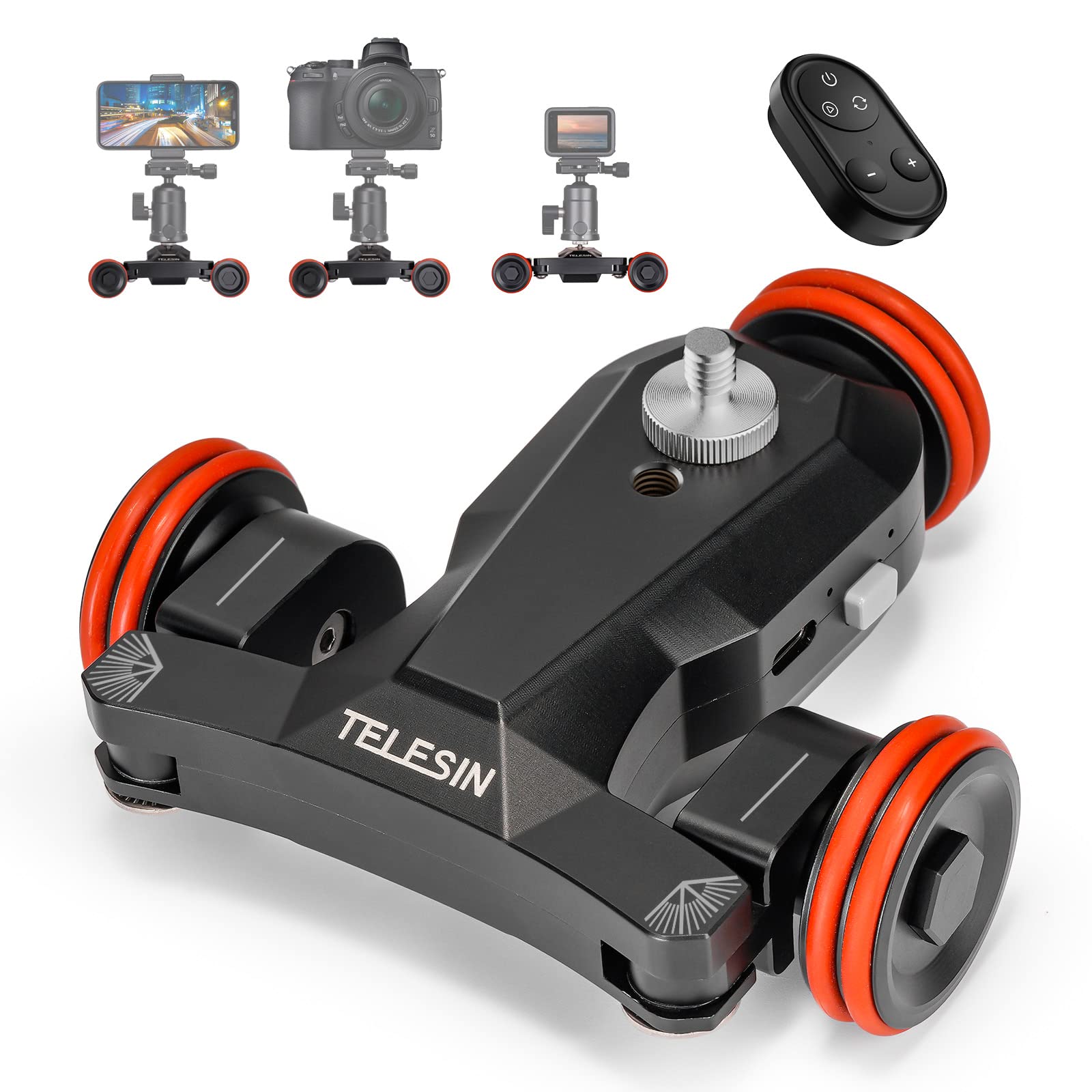 Buy TEITC001 Wireless Camera Video Auto Dolly 3Wheels Motorized