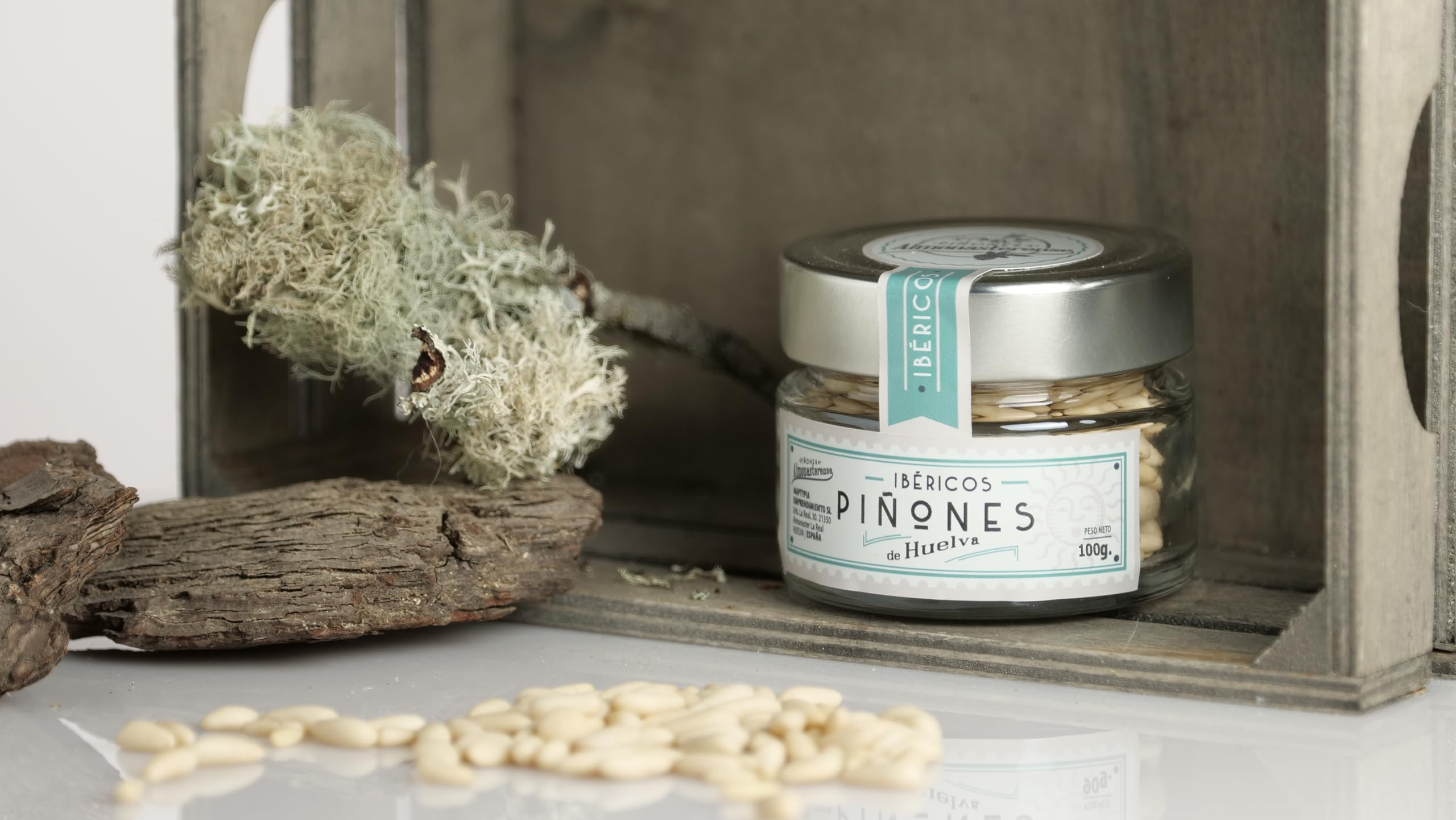 Piñón Ibérico Gourmet 100g – Sabor Intenso y Natural – Origen Certificado en España – Sin Gluten, Sin Aditivos, Rico en Nutrientes