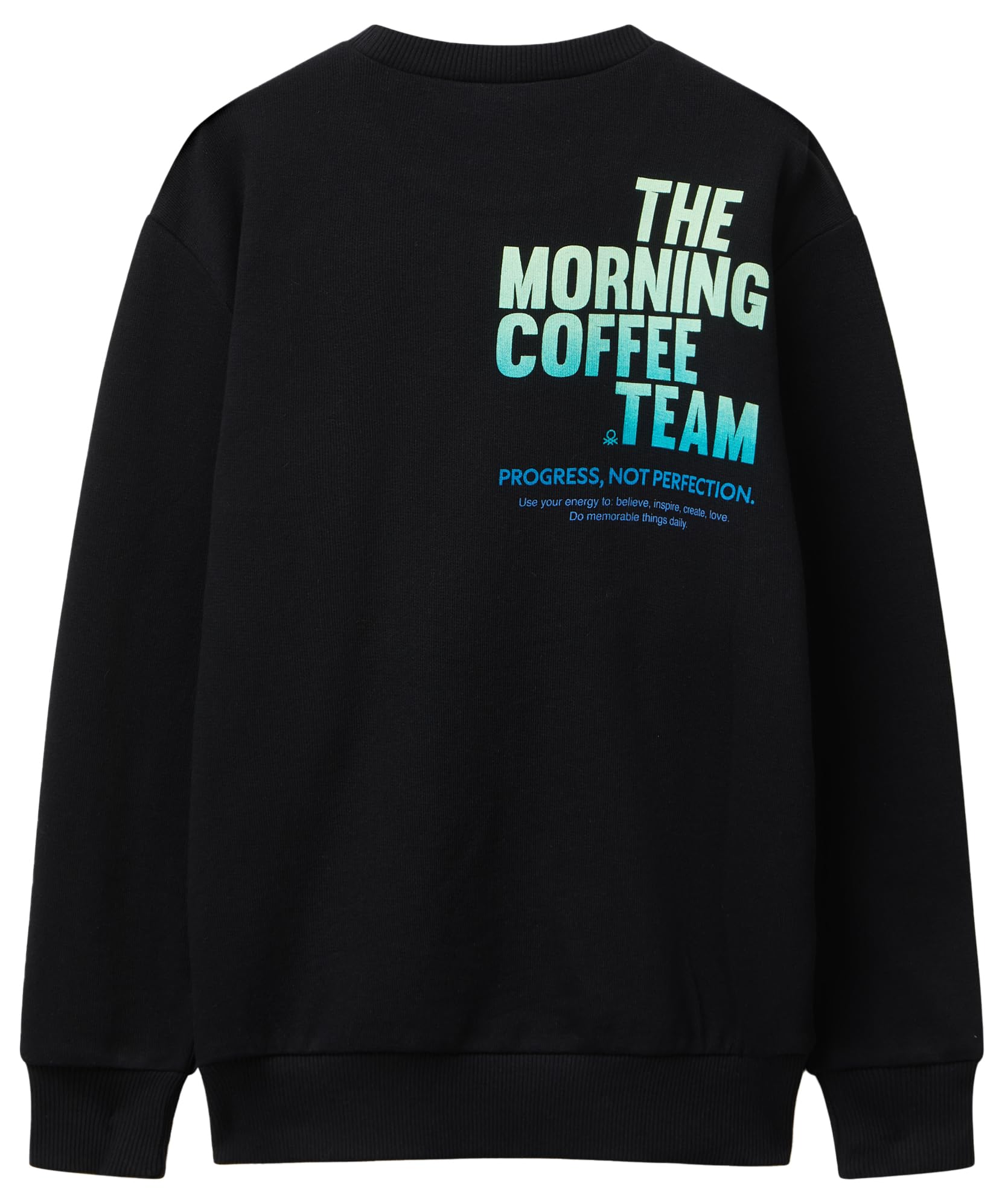 Image secondaire de Pull Enfant United Colors of Benetton Noir à Col Rond