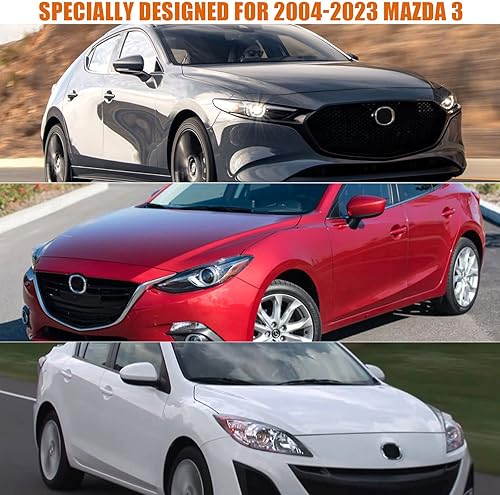 Miniatura 7 de Funda impermeable de repuesto para Mazda 3 Sedán 2004-2024, 6 capas para todo tipo de clima, ajuste personalizado para todo tipo de clima, con