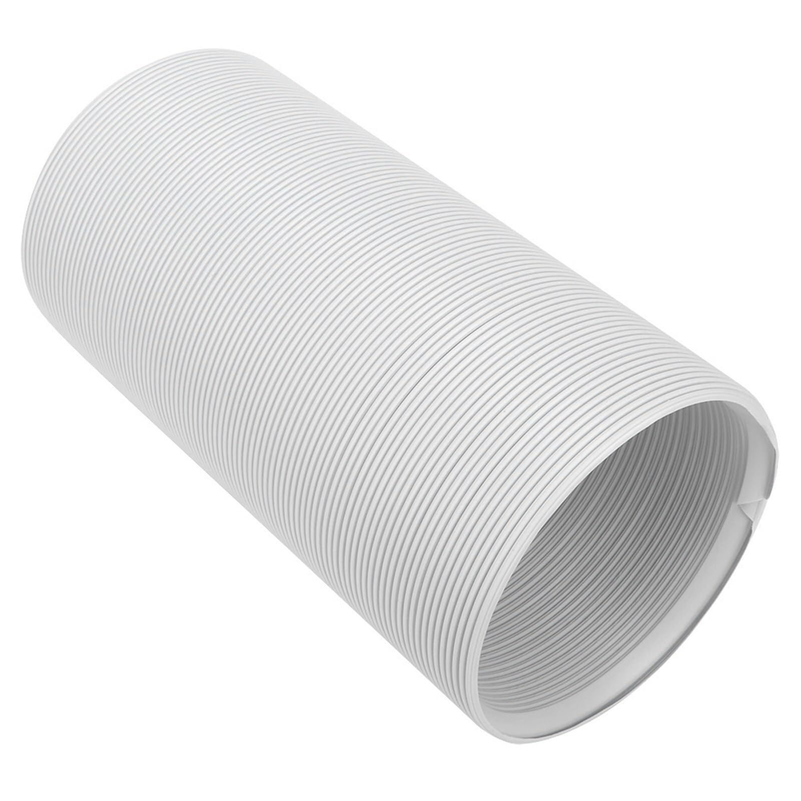 KLHYTGFA 3m Air Conditioner Exhaust Hose Counterclockwise Foldable Stretchable Vent Accessories