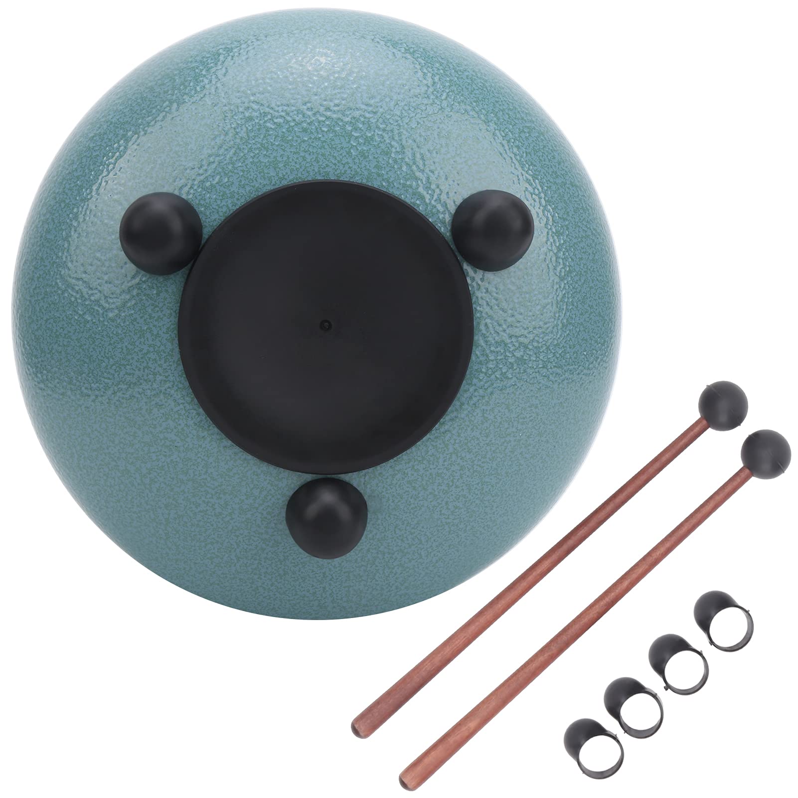 Fingerpicks Strumento a percussione, Lotus Hand Pan Drum Handpan Drum 6 pollici, strumento a percussione per concerti di intrattenimento per la formazione musicale