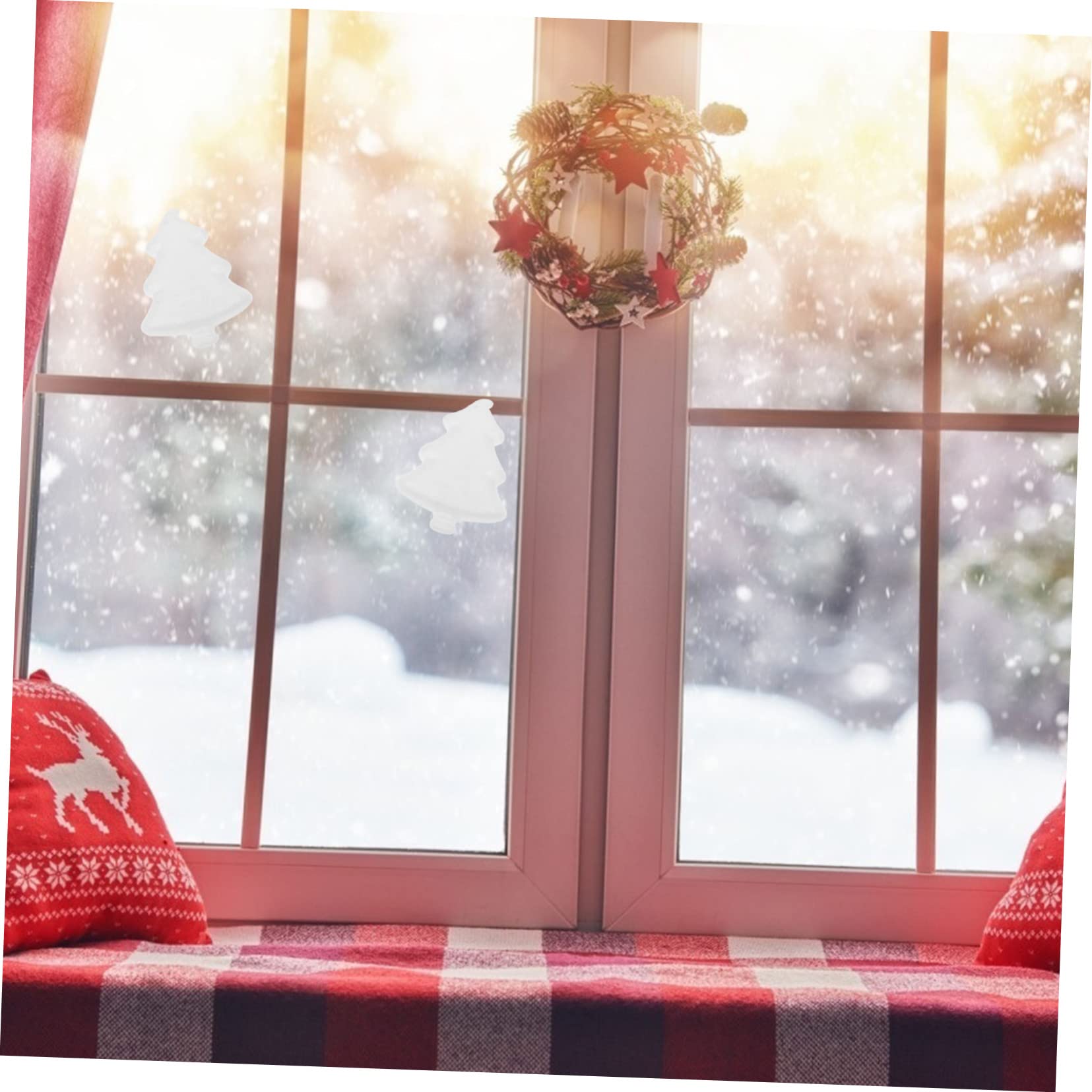 Alipis 6 Set Albero Pop-up in Schiuma Forniture Per Feste Di Natale Ciondolo A Forma Di Albero Decorazione Decorazioni Ornamenti Arredamento Ciondoli Natalizi Bianca 30 Pezzi * 6