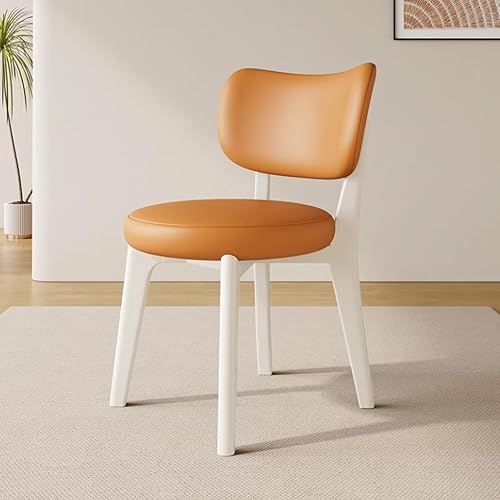 Juego de sillas de comedor de madera de 124, sillas de cocina con respaldo curvo, silla de vestíbulo, silla de comedor tapizada, silla de comedor de