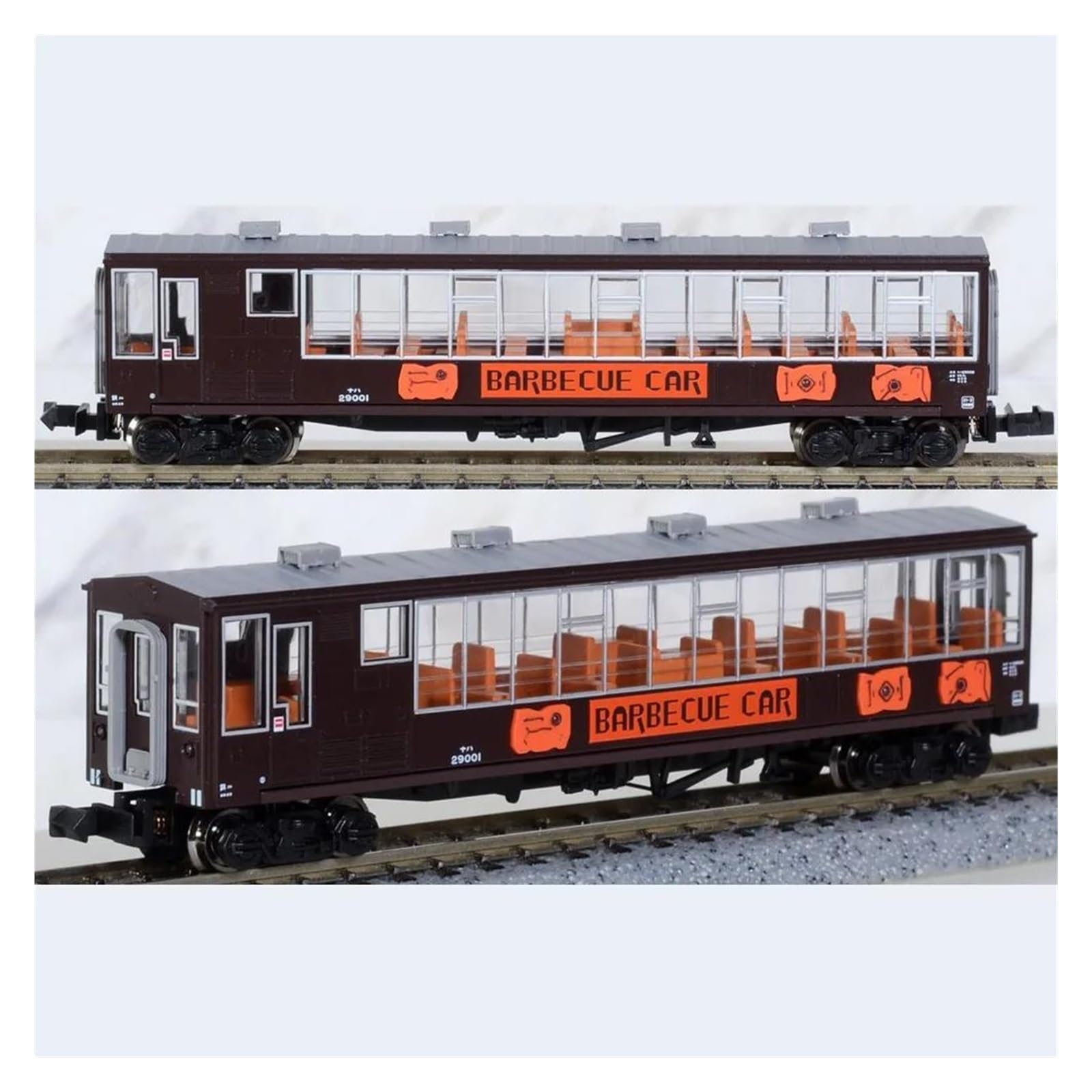 Replica Treno N Type 1/160 Per Modelli Treni Naha 29001 Modello Carrozza Non Motorizzata