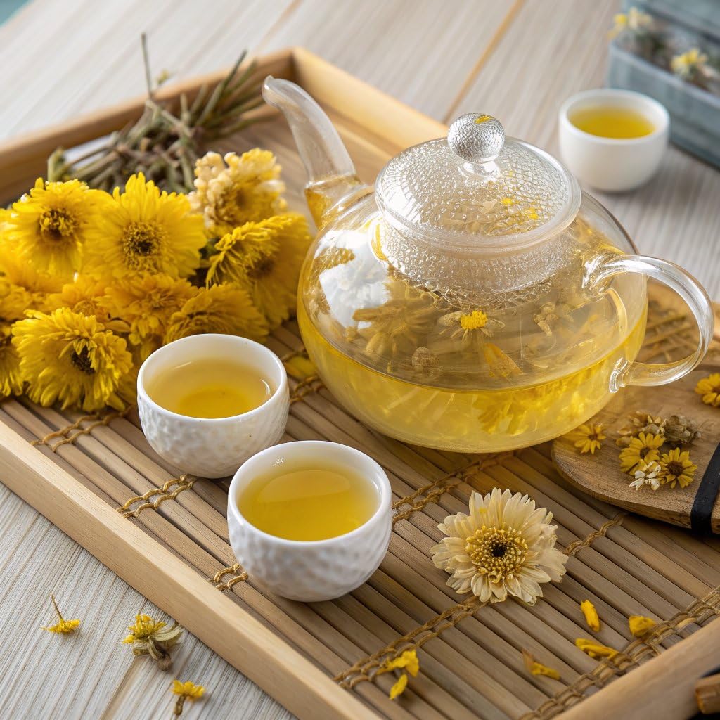 Amazon.com : Olvvla - Chrysanthemum Tea - 4oz/114g - Top Grade