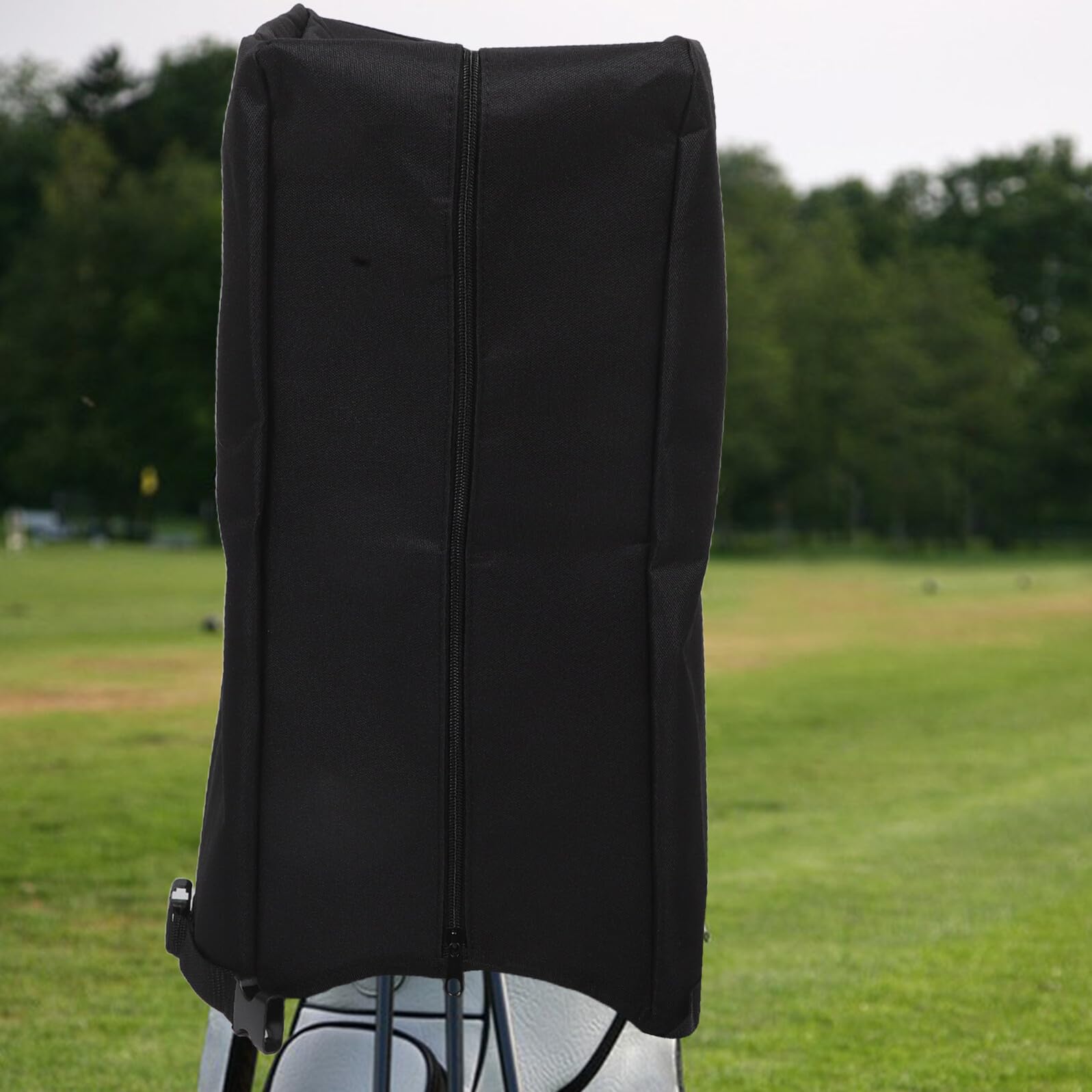 Golfbag Regenschutz Golftaschenhülle Staubschutzhülle Elastisch Schwarz Reise Schläger Schutzhülle