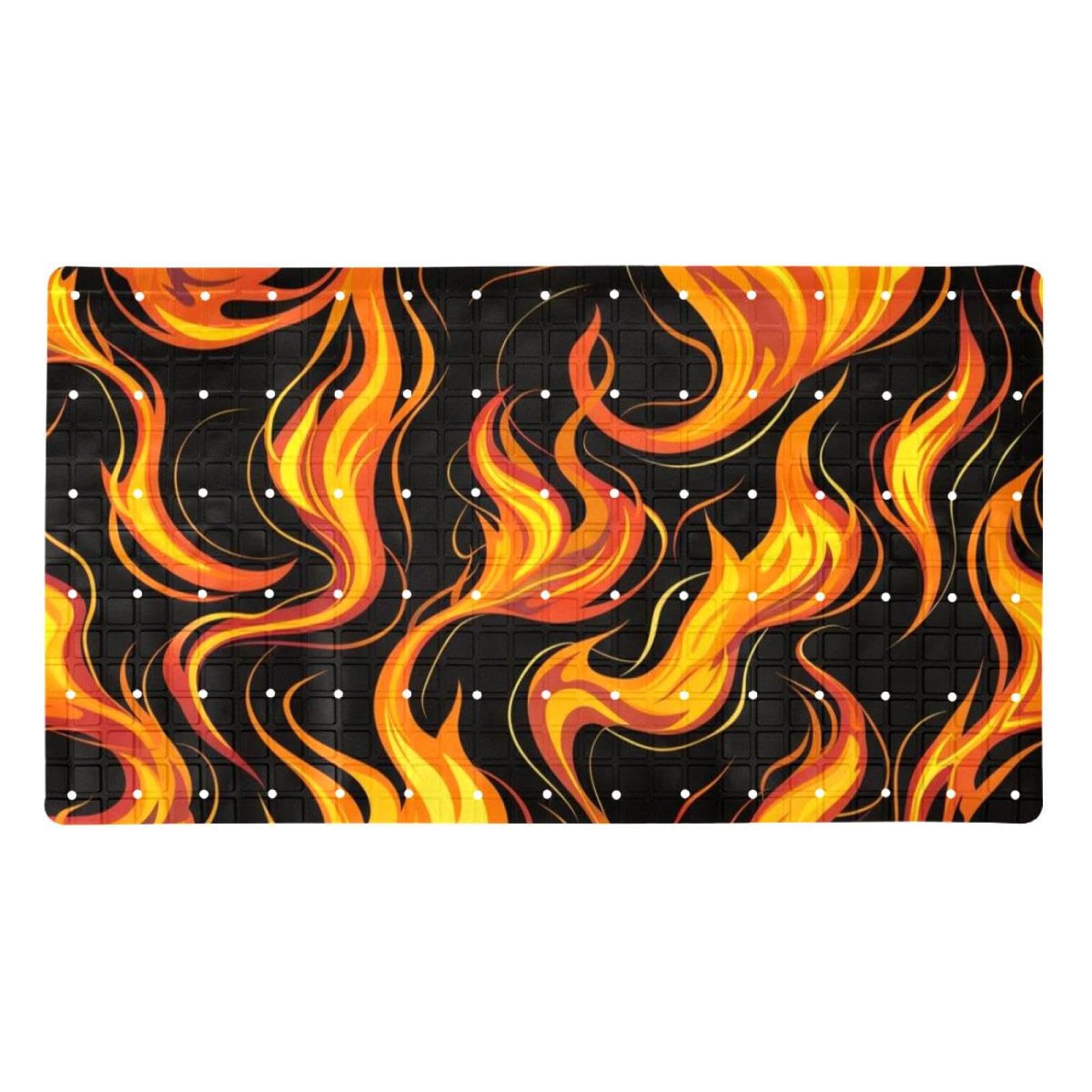 Tapis de sol antidérapant lavable en machine pour une baignoire relaxante