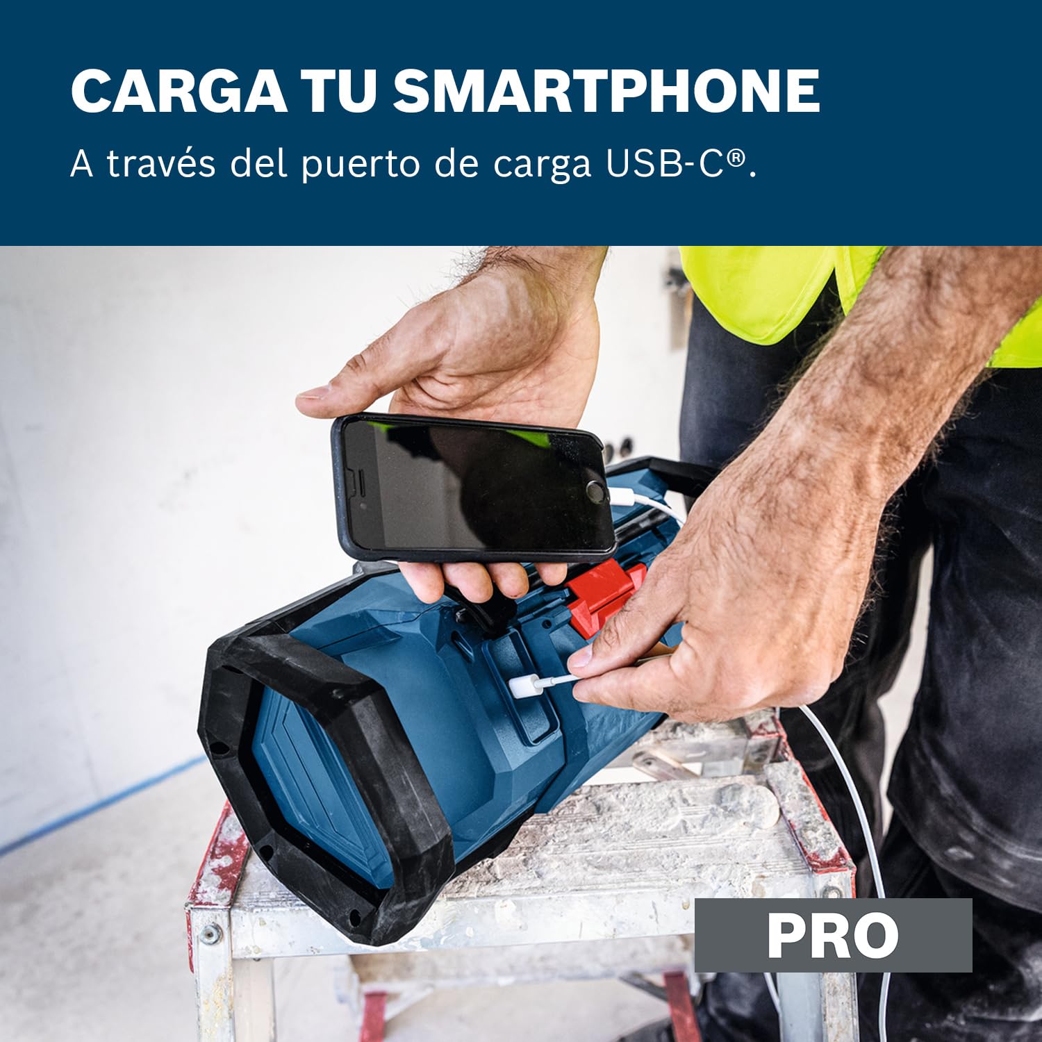 Bosch PRO 18V System Radio a batería GPB18V-3C (sin batería)
