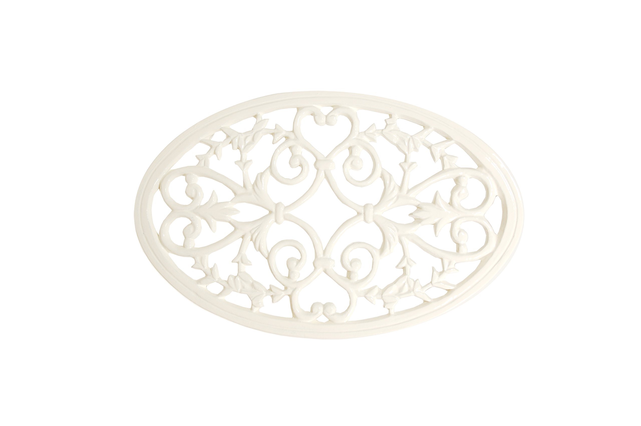 9231 Trivet Oval Small Ivory