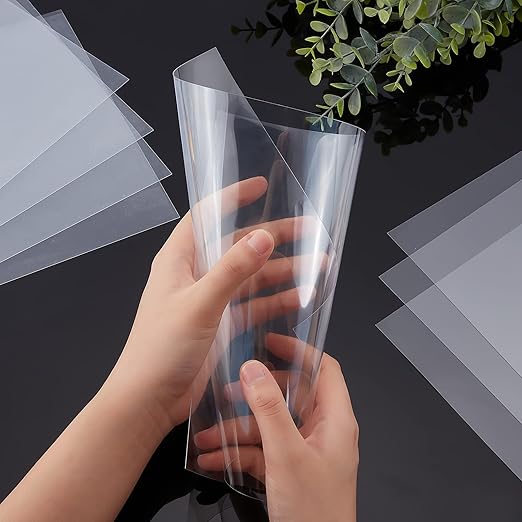 AHANDMAKER 20 Láminas Plásticas PVC Transparente 21x30 cm miniatura 3