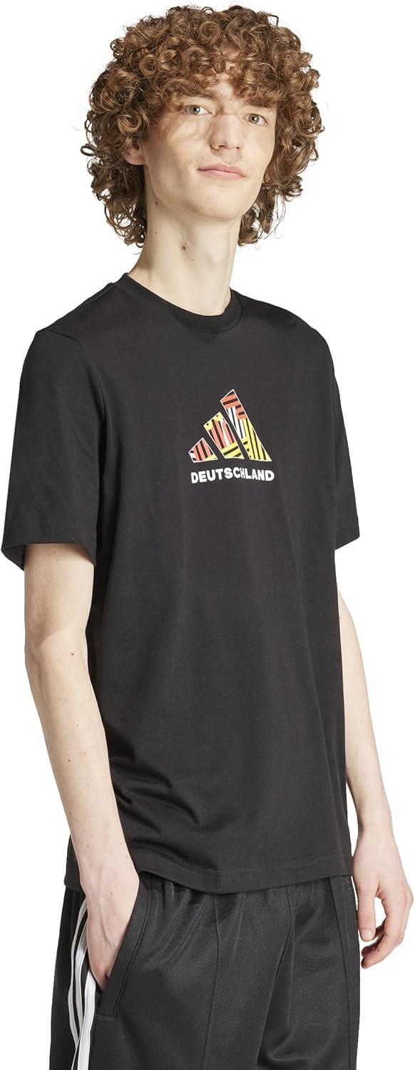 adidas Mens Germany Fan Graphic T-Shirt