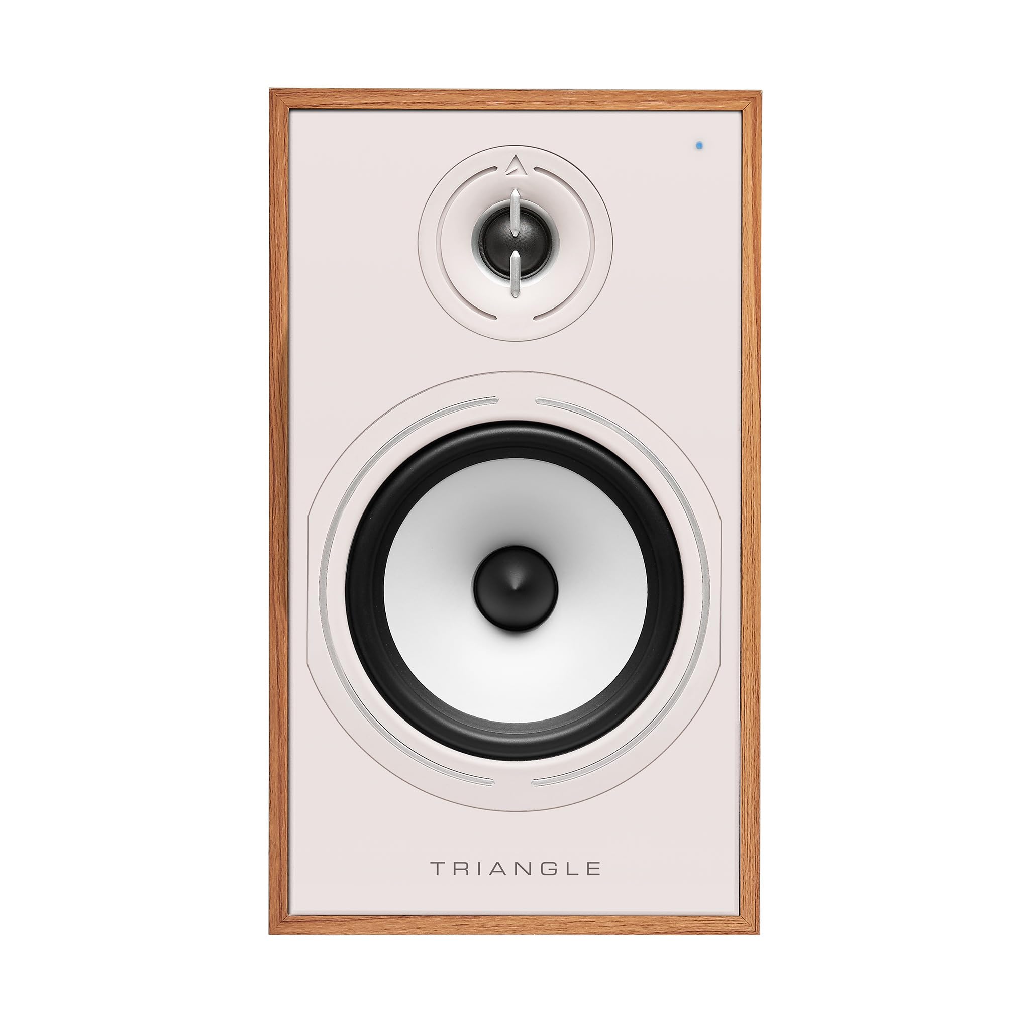 Triangle - Altavoces Activos BOREA BR03 Connect - Altavoces de Estantería Bluetooth con Amplificador 2X 60W - Audio HD - Entradas Phono/Plato TV ARC & USB - 206 x 360 x 314 mm - Roble (Par)
