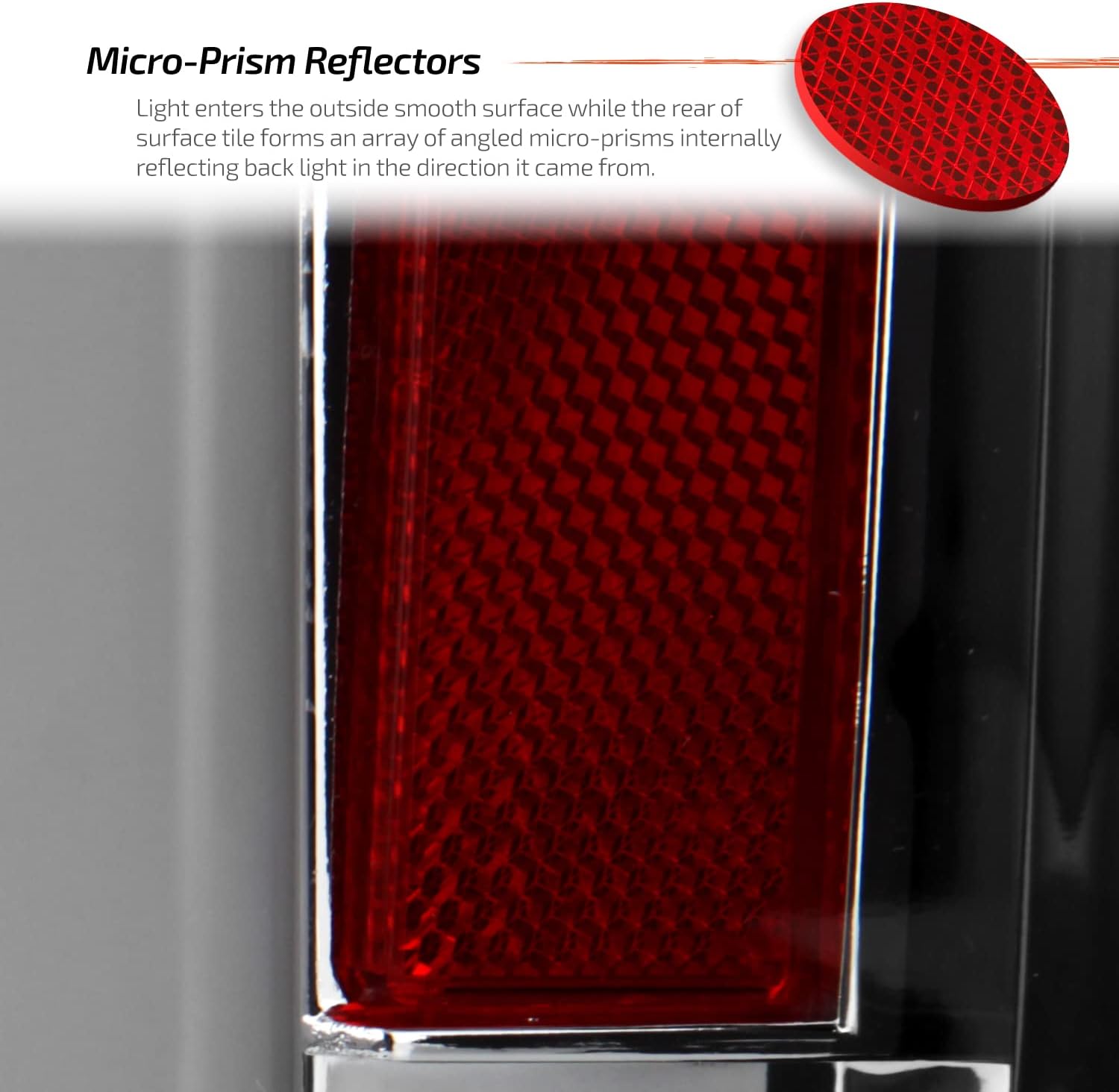 AKKON - Fits 2000-2006 Chevy Tahoe Suburban 1500/2500 GMC Denali Yukon XL Full LED [C-Tube] Chrome Tail Lights Brake Lamp Pair