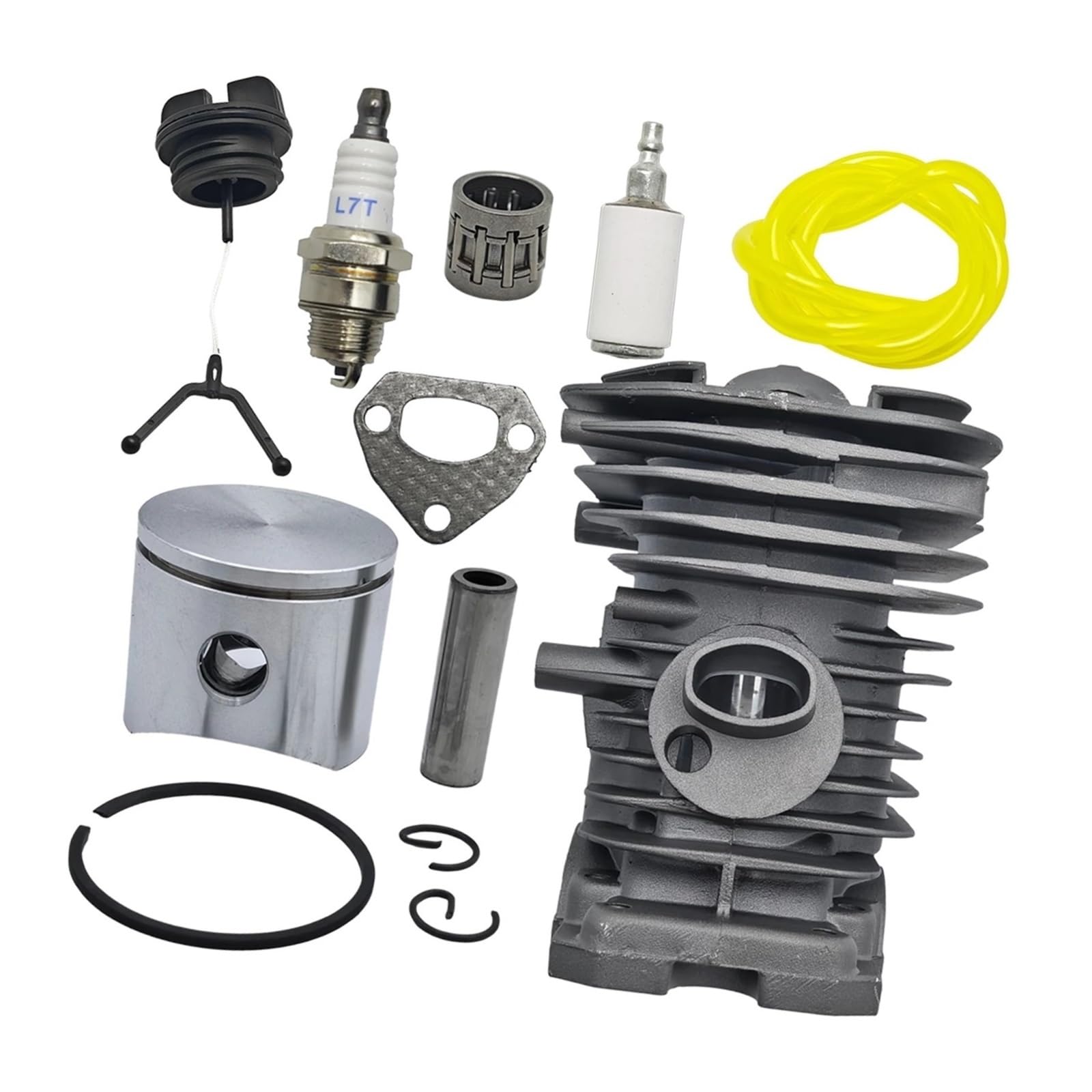 Kit cylindre-piston 40mm pour tronçonneuse 136 137 141 142 pièce 530069941