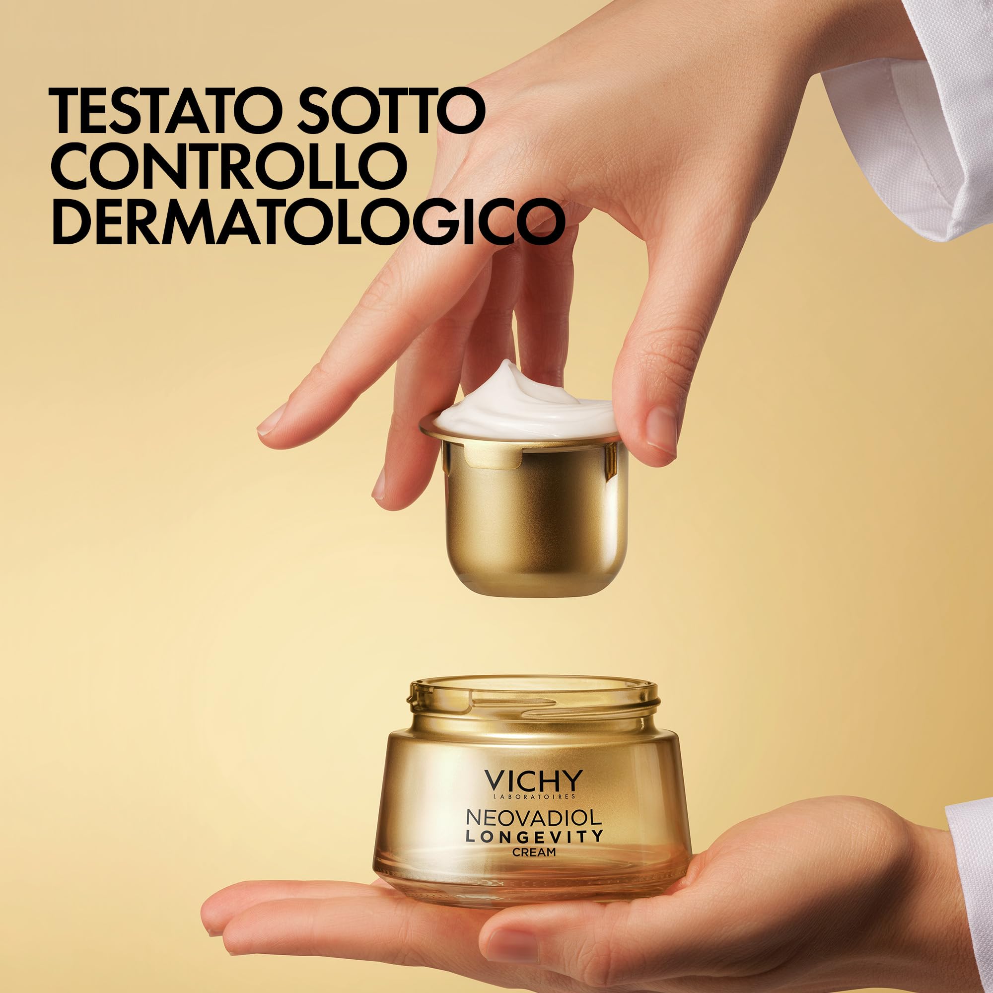 Vichy Neovadiol Longevity Crema Volumizzante, Per Pelli Mature, Azione Anti-Età e Rigenerante, Pelle Idratata e Rassodata, Con il 13% di Tecnologia Longevisia, 50 ml