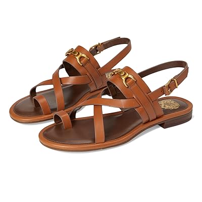 Vince Camuto Lenni Banded Buckle Flat Sandals Women