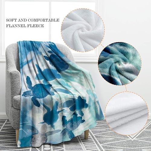 Miniatura 3 de Jekeno Regalos de tortuga marina para adultos y niños, manta de tortuga marina para mujeres y hombres, regalos de Navidad, cumpleaños, día de San