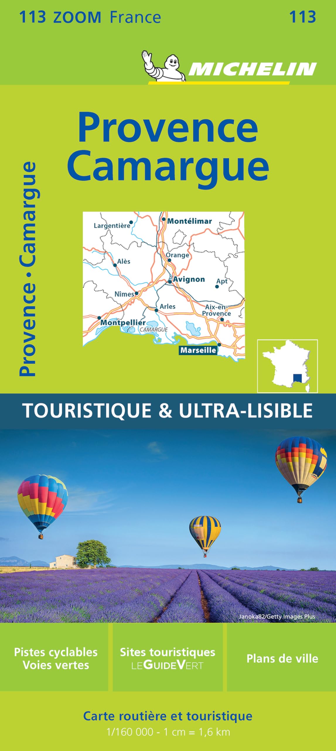 Provence, Camargue - Zoom Map 113: Map (Michelin Zoom Maps)