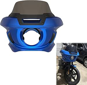 Carénage De Phare Avant Noir Pour Harley Softail Street Bob FXBB FXBBS 2018-2021
