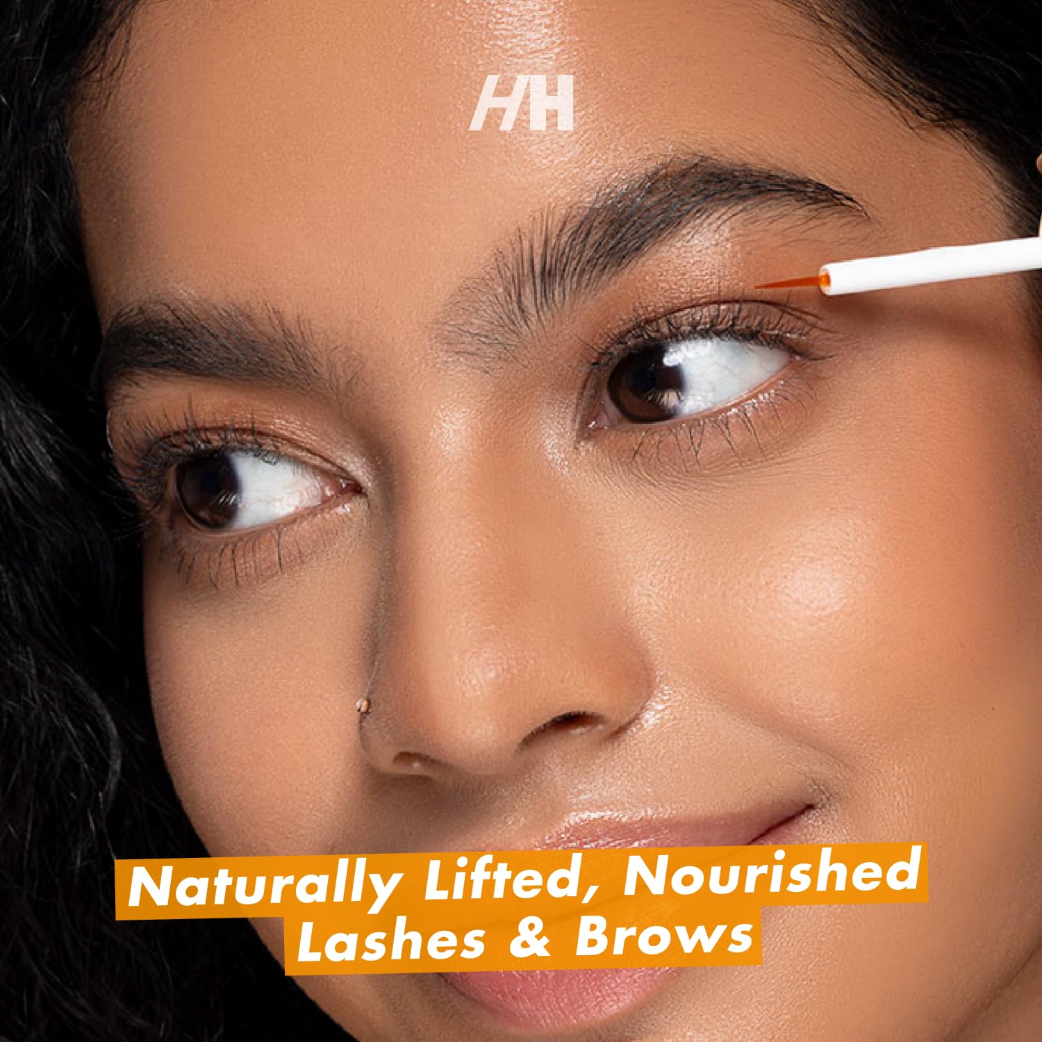 Handmade Heroes 100% Natural Vegan Lash & Brow Serum – Rosemary & Pumpkin Seed Oil for Fuller, Thicker Looking Eyelashes, Eyebrows – Gentle & Nourishing Formula Prostaglandin Free