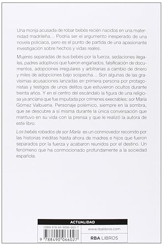 Los bebés robados de Sor María: Testimonios de un comercio cruel (OTROS NO FICCIÓN)