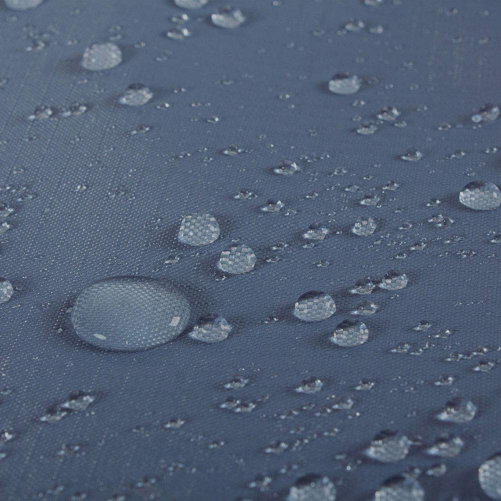Telo Protettivo Per Poltrona Da Spiaggia Impermeabile - Copertura Invernale E Antivento Con Rivestimento UV - Grigio 150x100x165 Cm - 5
