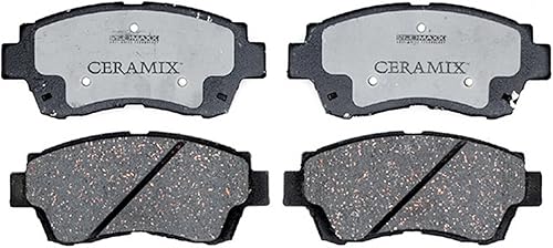 ACDelco Gold 17D697C - Juego de pastillas de freno de disco delantero de cerámica