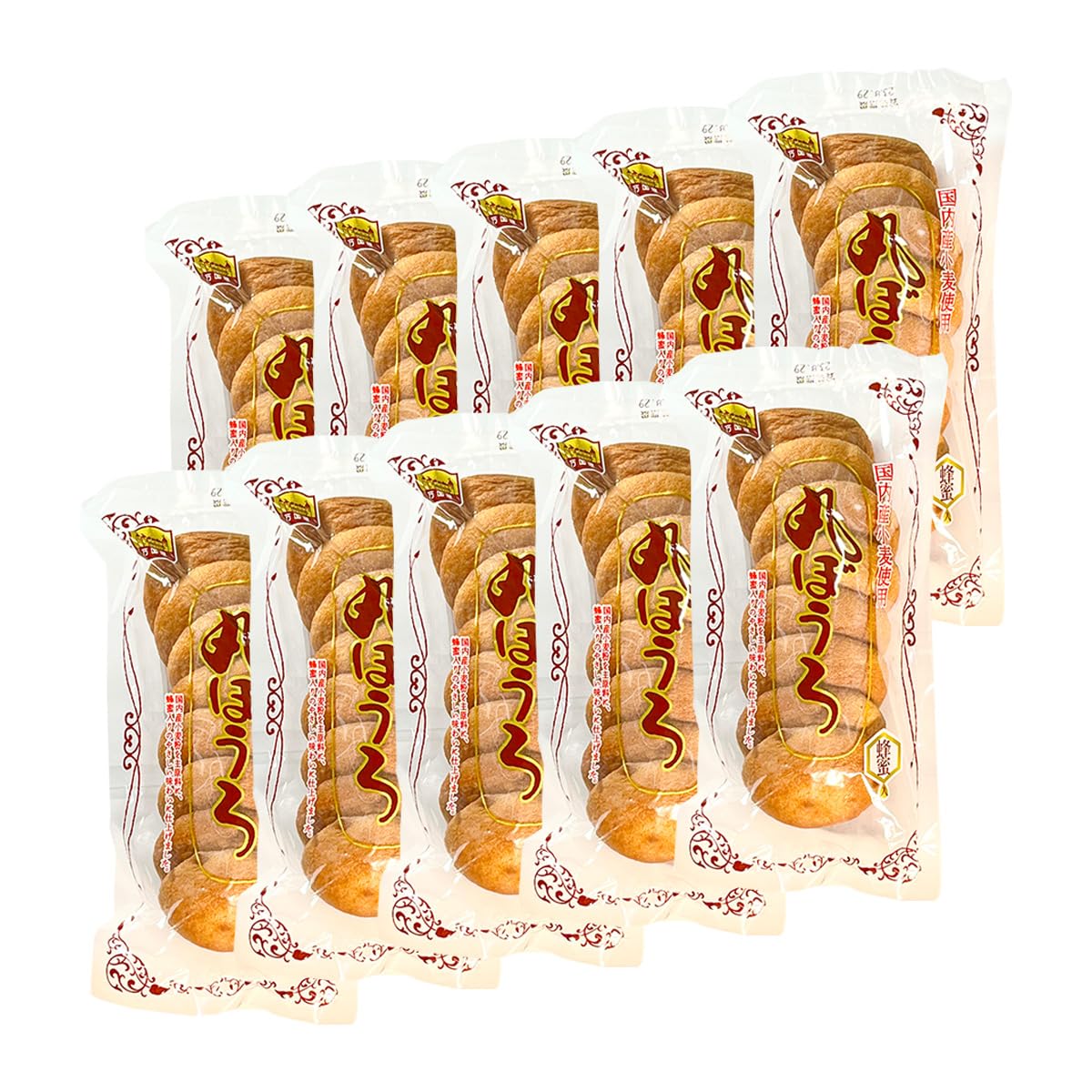 Amazon.co.jp: 万国屋 丸ぼうろ8枚入 10袋1ケース : 食品・飲料・お酒