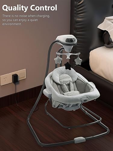 Miniatura 6 de Cargador de 5 V para Graco Swing Cable de alimentación de repuesto para Graco Baby Swing, DuetSoothe, Simple Sway Swing, Glider LX, DuoGlider,