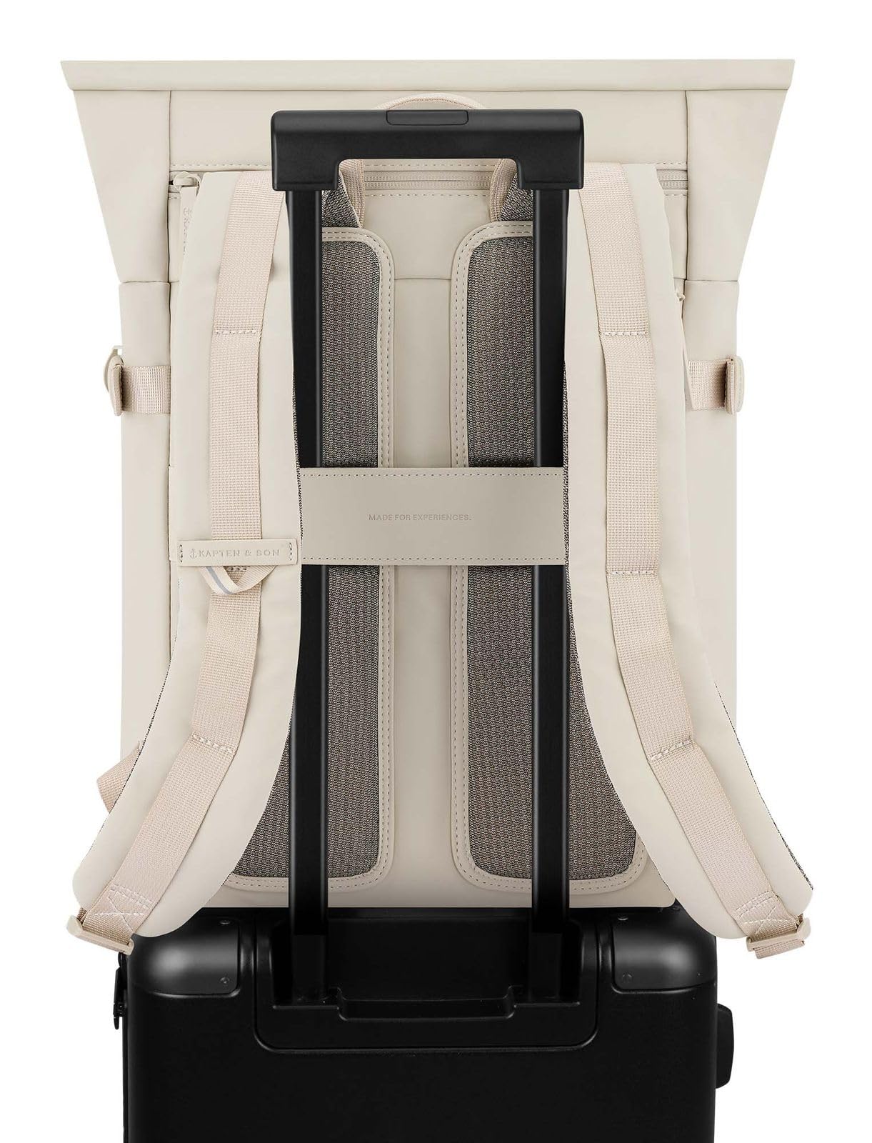 Kapten & Son Rucksack Freizeitrucksack mit Laptopfach Helsinki Backpack 17L Sandstone beige