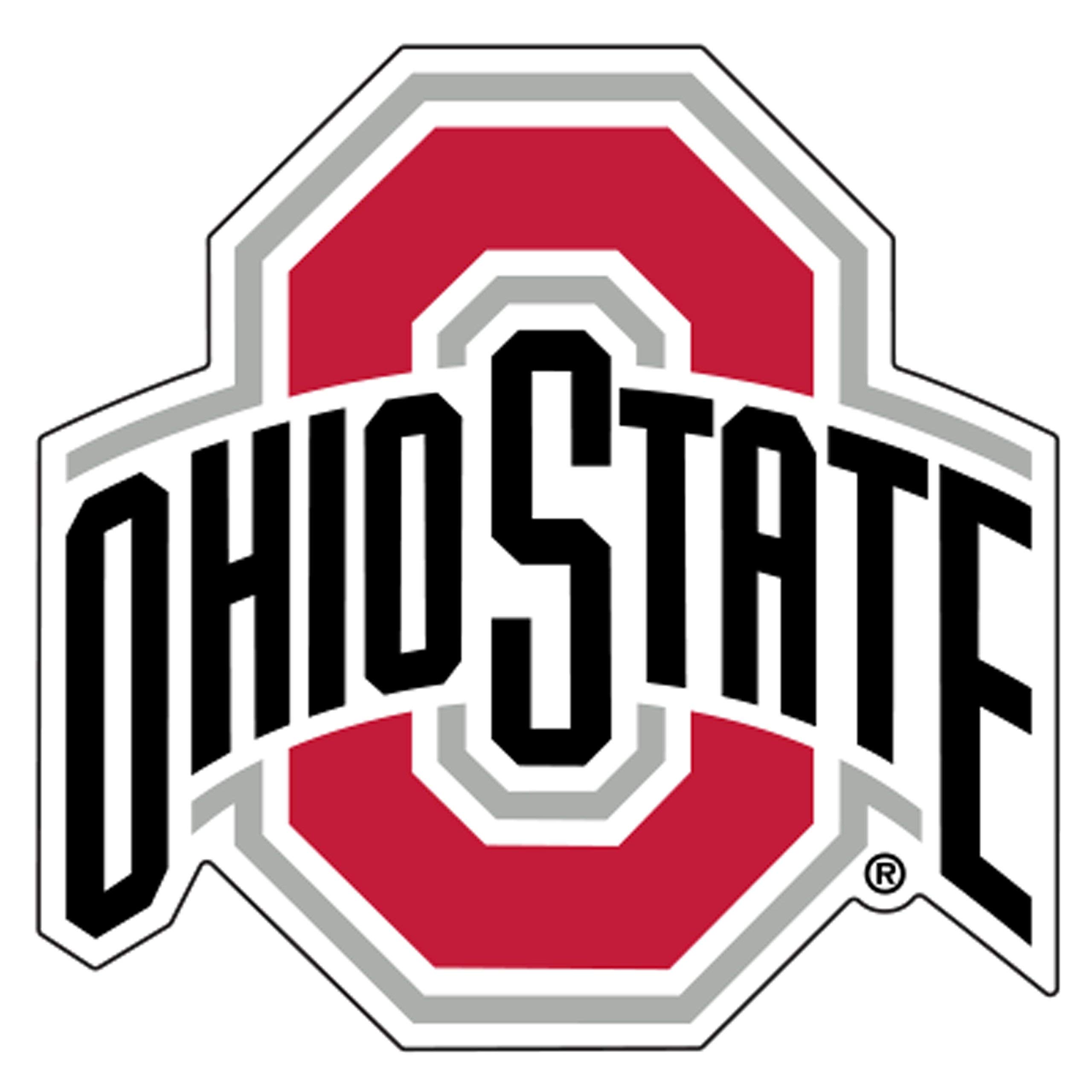 Craftique Ohio State Decal (O Ohio State Decal (3''4''6''12''18''), 12 in)