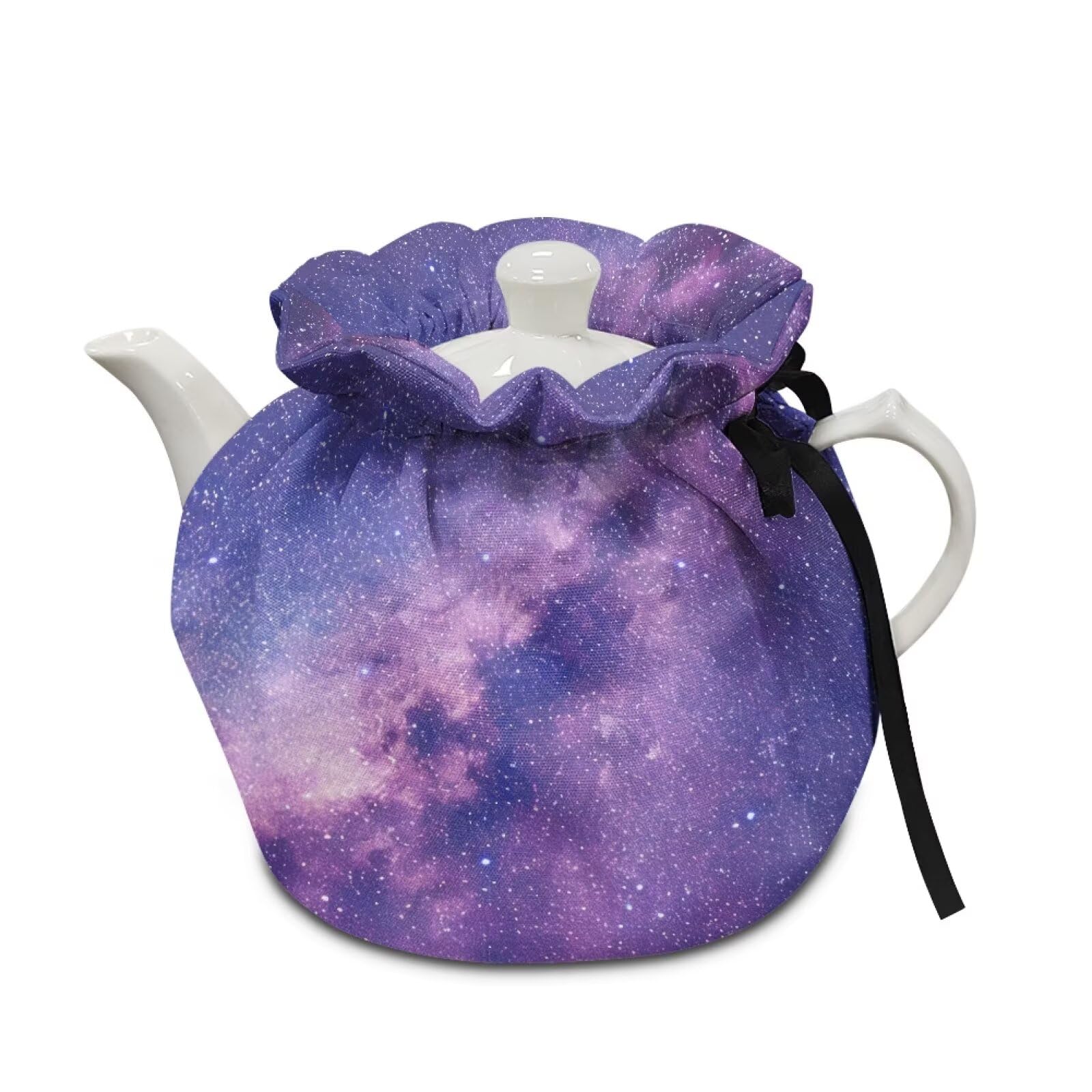 Galaxy Space Tea Cosy Thermal Insulation Washable Teapot Cozy Breakfast Warmer Insulated Kettle Cover for Home Kitchen Decor Tea Cozies