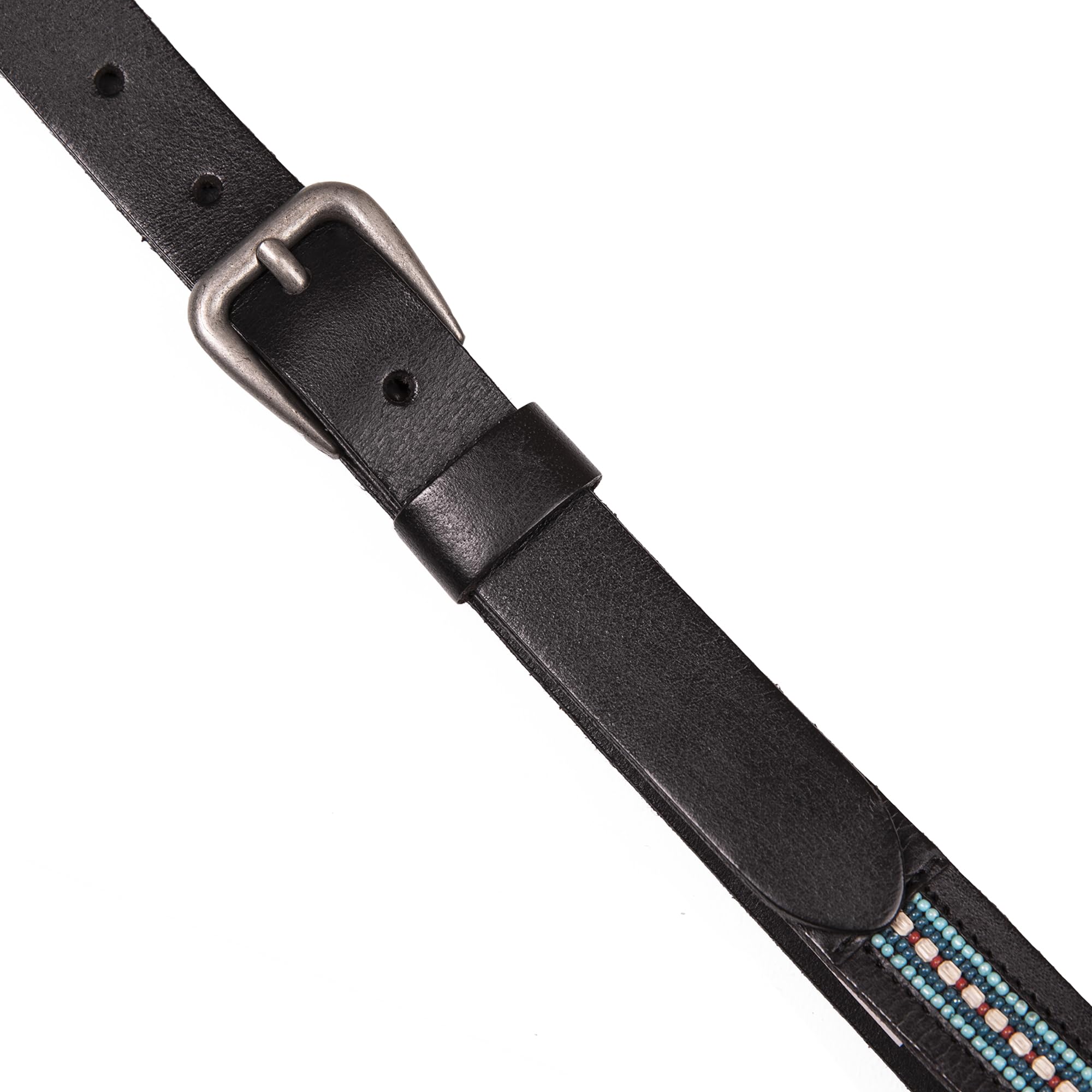 Lucky Brand Western Style Fashion Leather Belt Cinturón Mujer (Pack de 1)