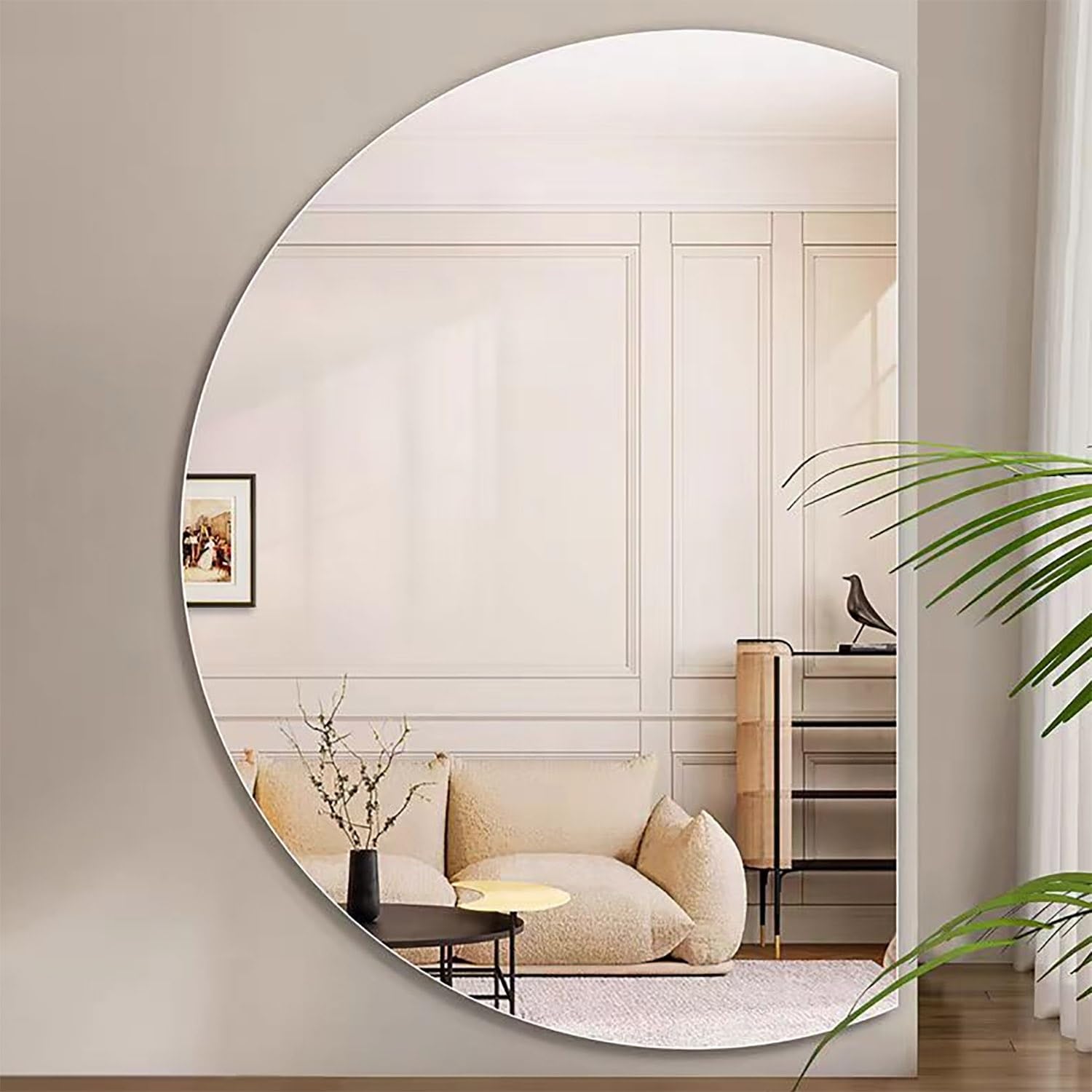 FGXHHS Backlit with Anti-Fog Technology, Dimmable LED Lighting for Makeup and Decorative Use