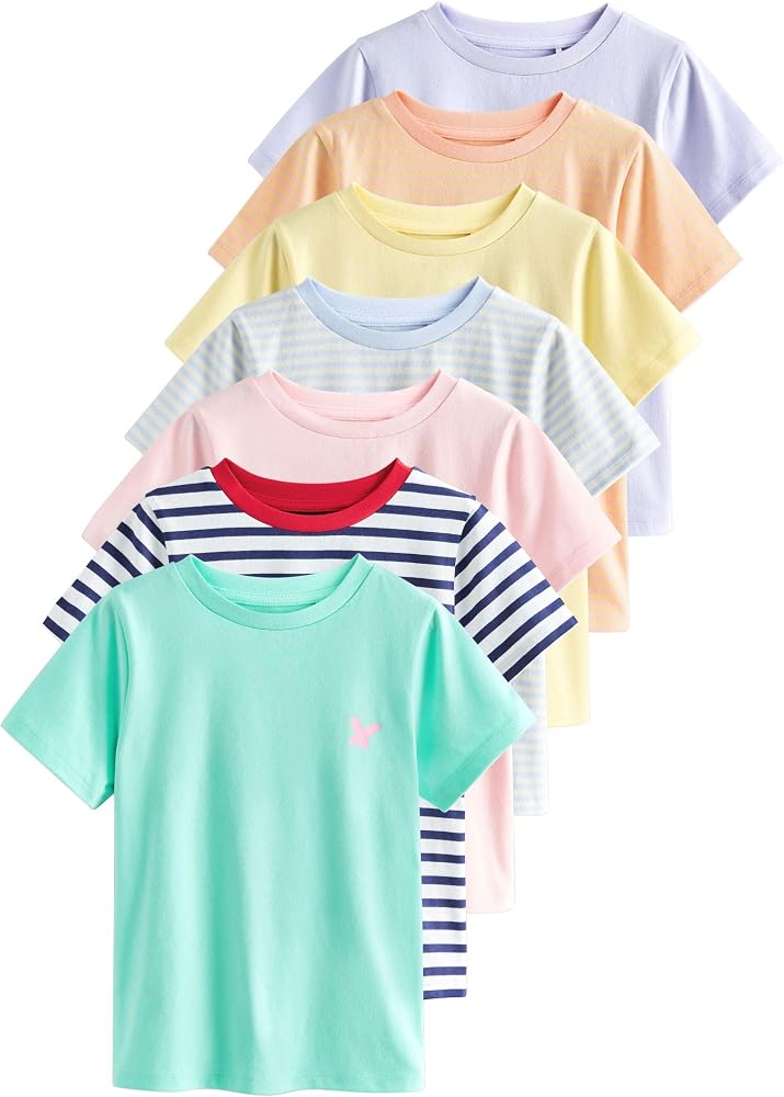 NEXT Girls T-Shirts 7 Pack — 사진 1