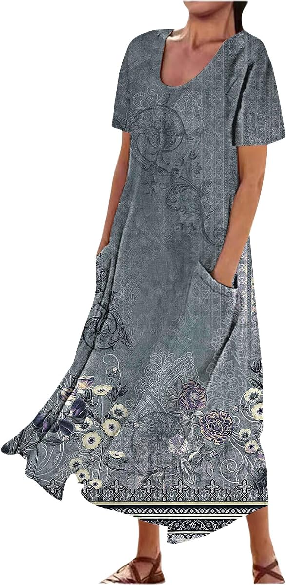 Nantdog Vestidos de lino de verano para mujer 2025 Mini vestido de moda sin mangas con cuello en V Vestido de vacaciones de viaje de playa Vestido maxi de ajuste casual