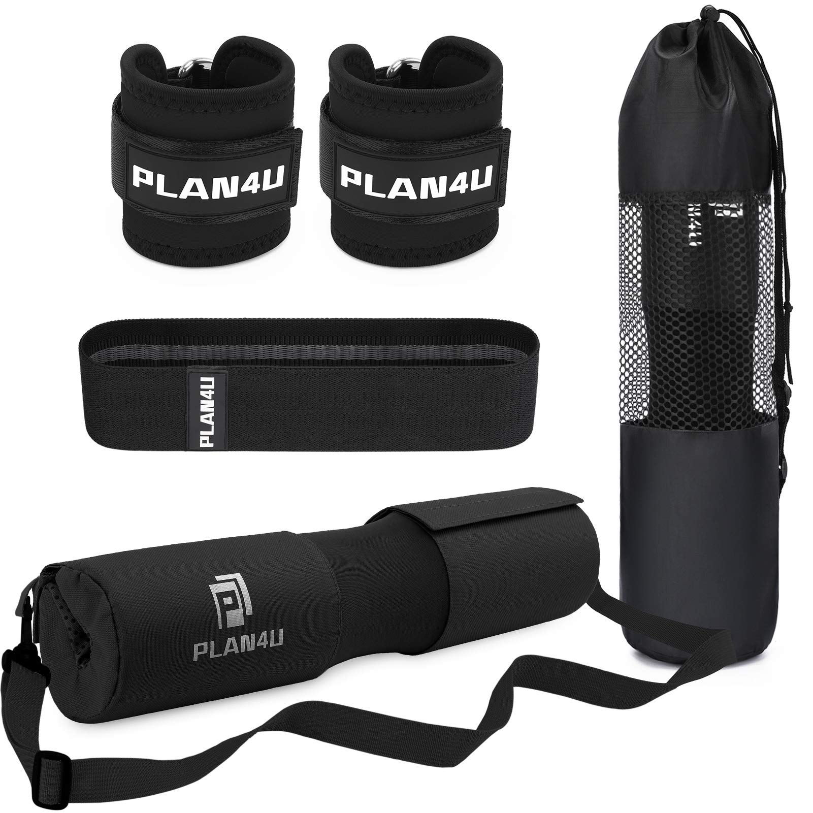 Buy Plan4U Barbell Pad Set for Squat Hip Thrusts Upgraded Workout Foam