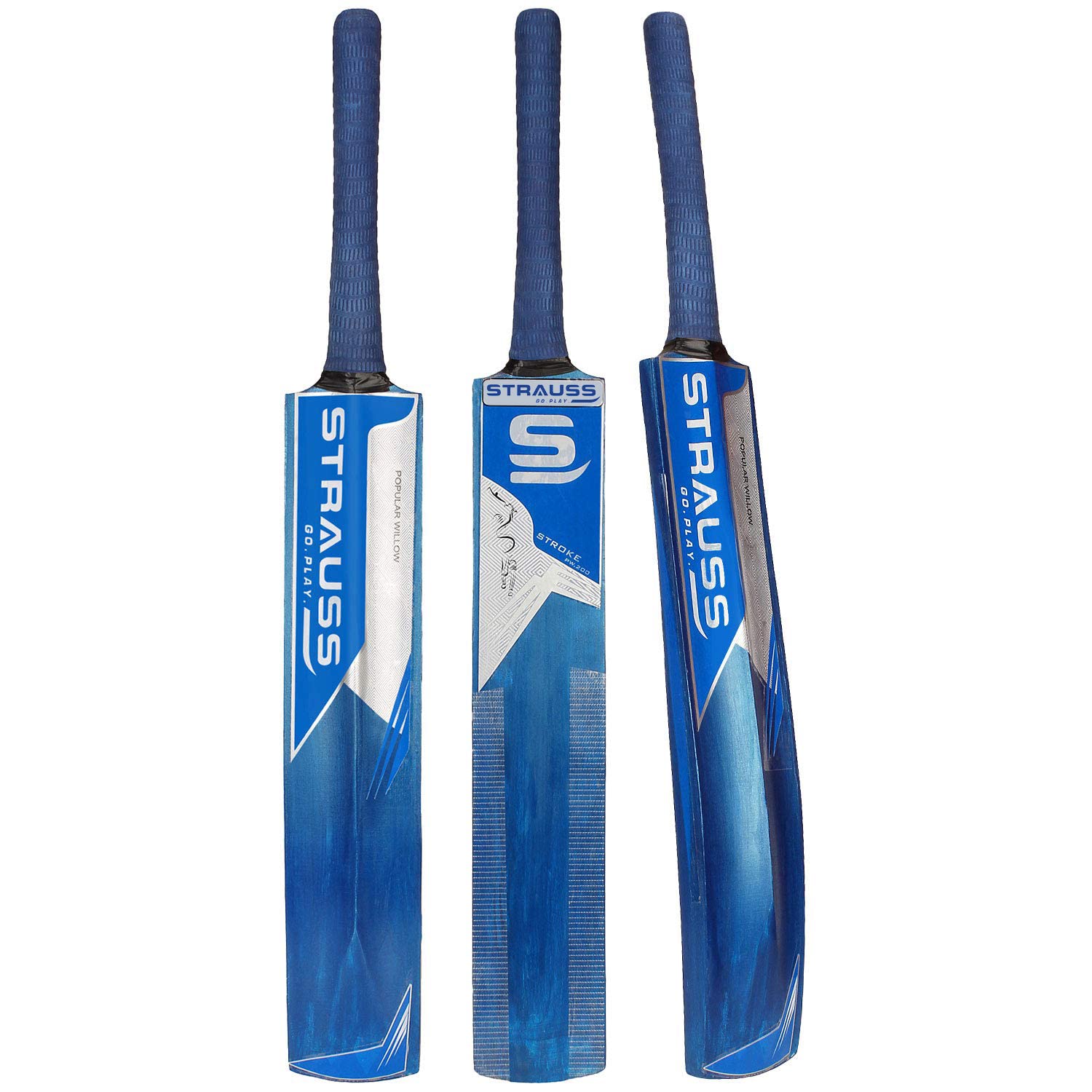 Strauss Cricket Bat | Edition: PW-200 | Popular Willow | Size: 5 | Color: Dark Blue | Tennis Cricket Bat | for Boys (B082SWD13M) Amazon Price History, Amazon Price Tracker