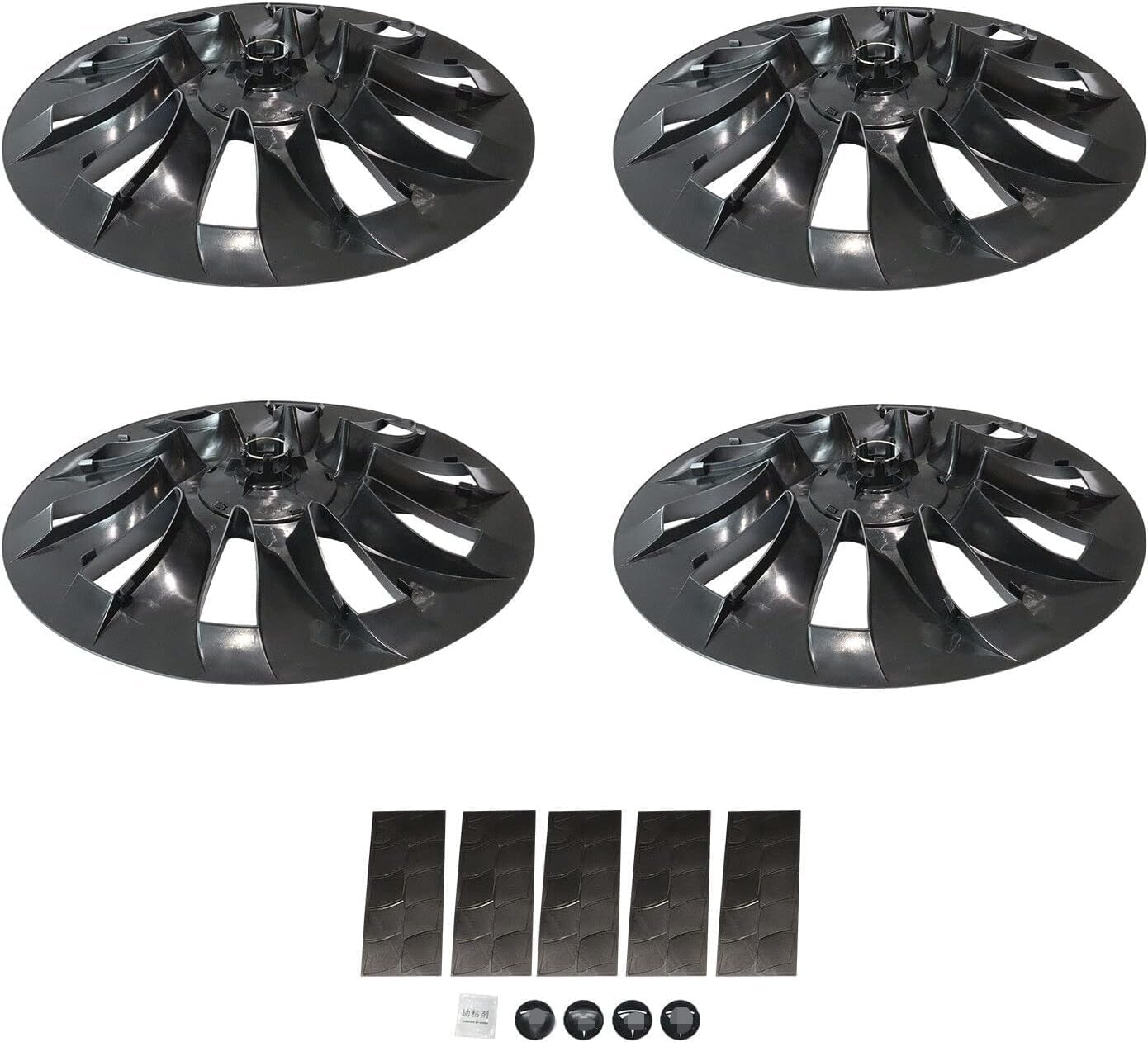 4PCS 20 Inch Hubcaps Wheel Cap Rim Wheel Cover Trim Matte