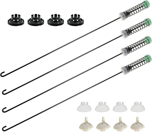 W11130362 Kit de varilla de suspensión de lavadora para Whirlpool para Kenmore y para lavadoras Amana Reemplazar 11022352510 WTW5000DW2 MVWC565FW0
