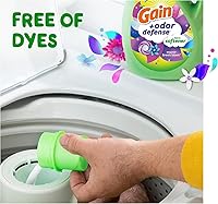 Vista 2 de Gain + Líquido suavizante de tela Odor Defense, aroma súper fresco, 150 cargas, compatible con él (el embalaje puede variar)