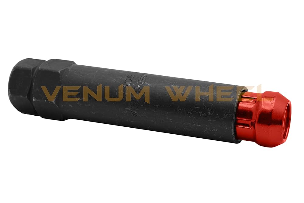 Amazon.com: 24 Pc Red M12x1.5 Tuner 6 Spline Lug Nuts with