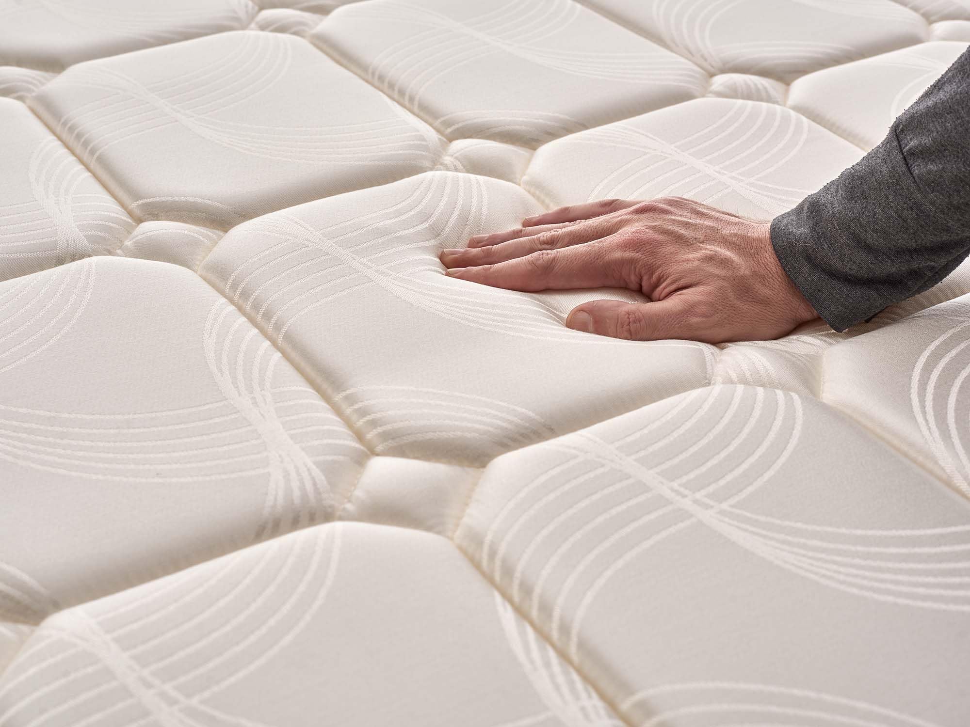 Naturalex - Luxury - Colchón 180x200 cm Viscoelástico - 30 cm | Exquisito Tejido Damasco Extra Suave Transpirable - 7 Zonas Descanso Muscular
