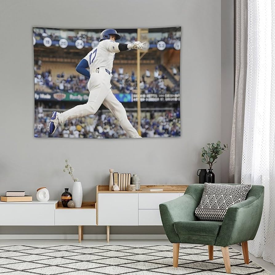 Amazon.co.jp: 大谷翔平 (36) タペストリー 絵画 ポスター 写真